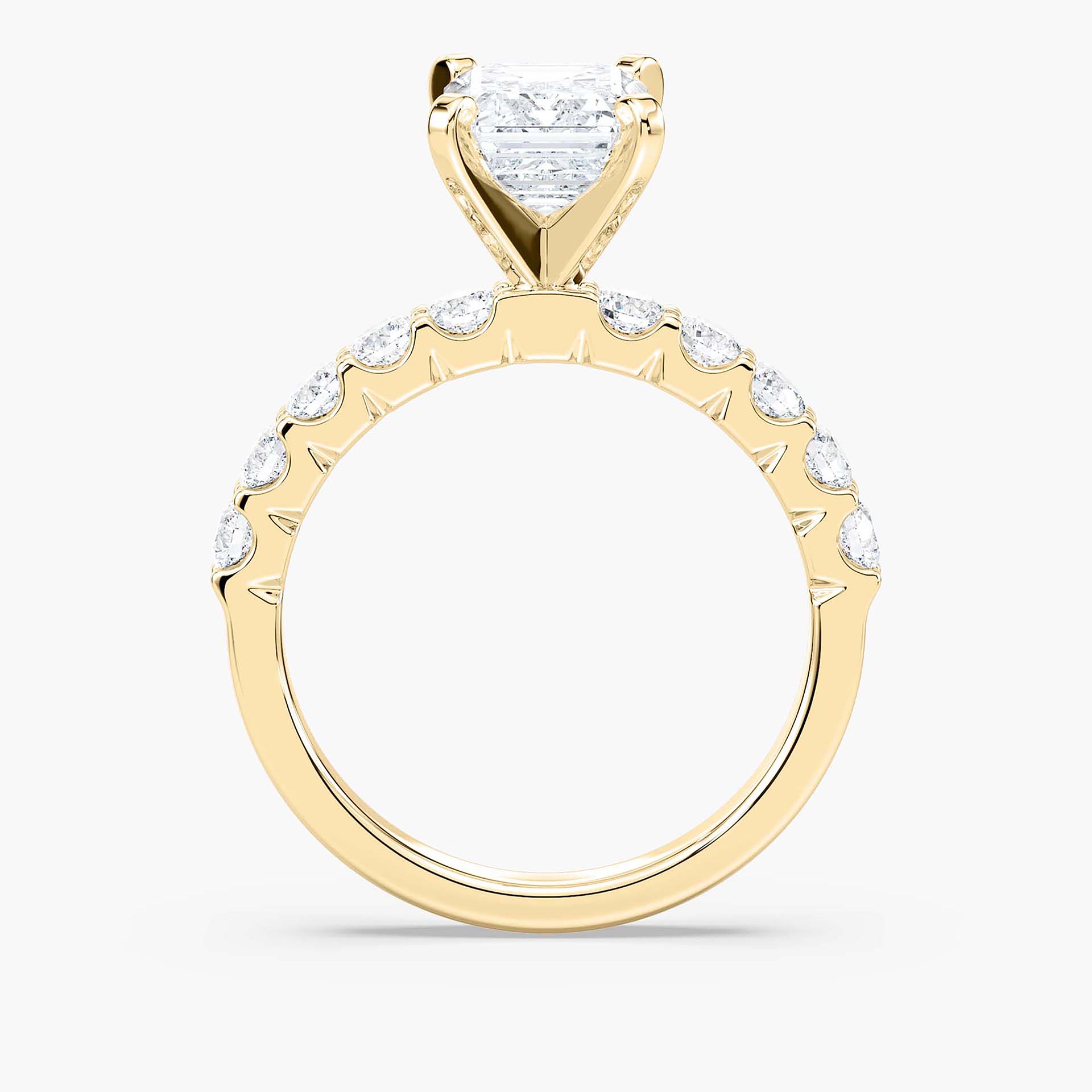 Emma Verlobungsring – Gelbgold