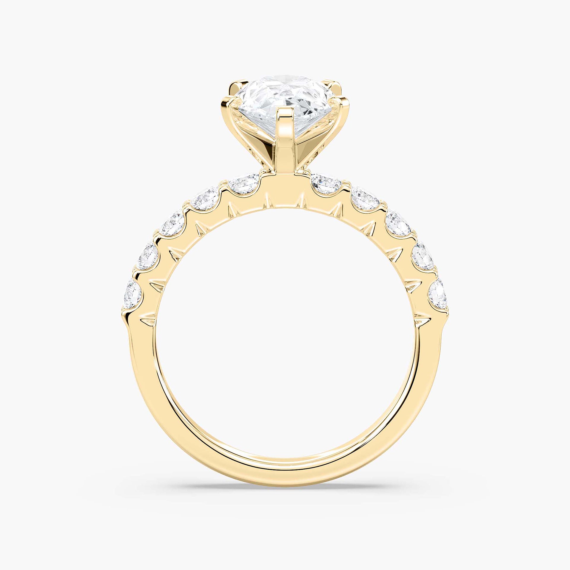 Emma Verlobungsring – Gelbgold