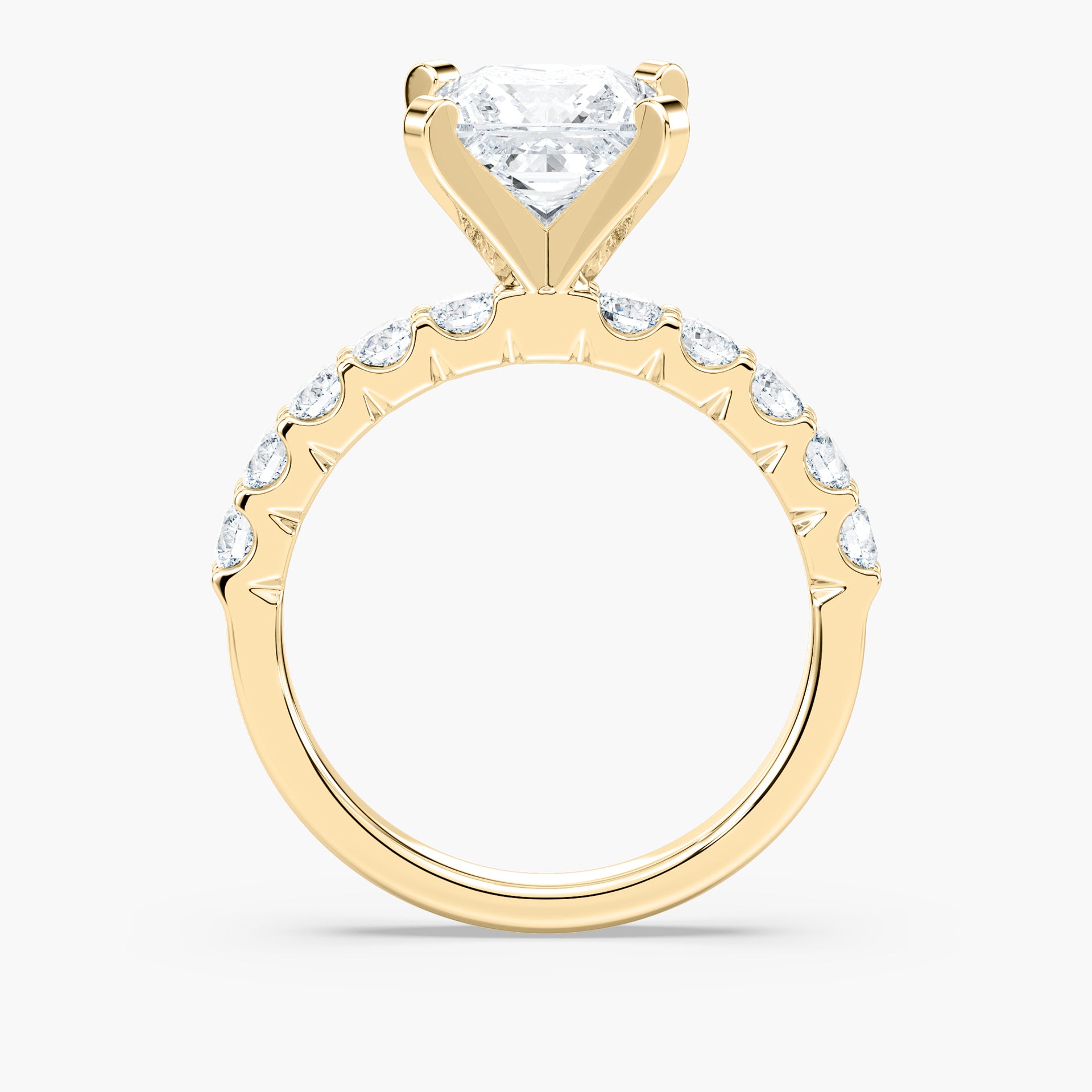 Emma Verlobungsring – Gelbgold