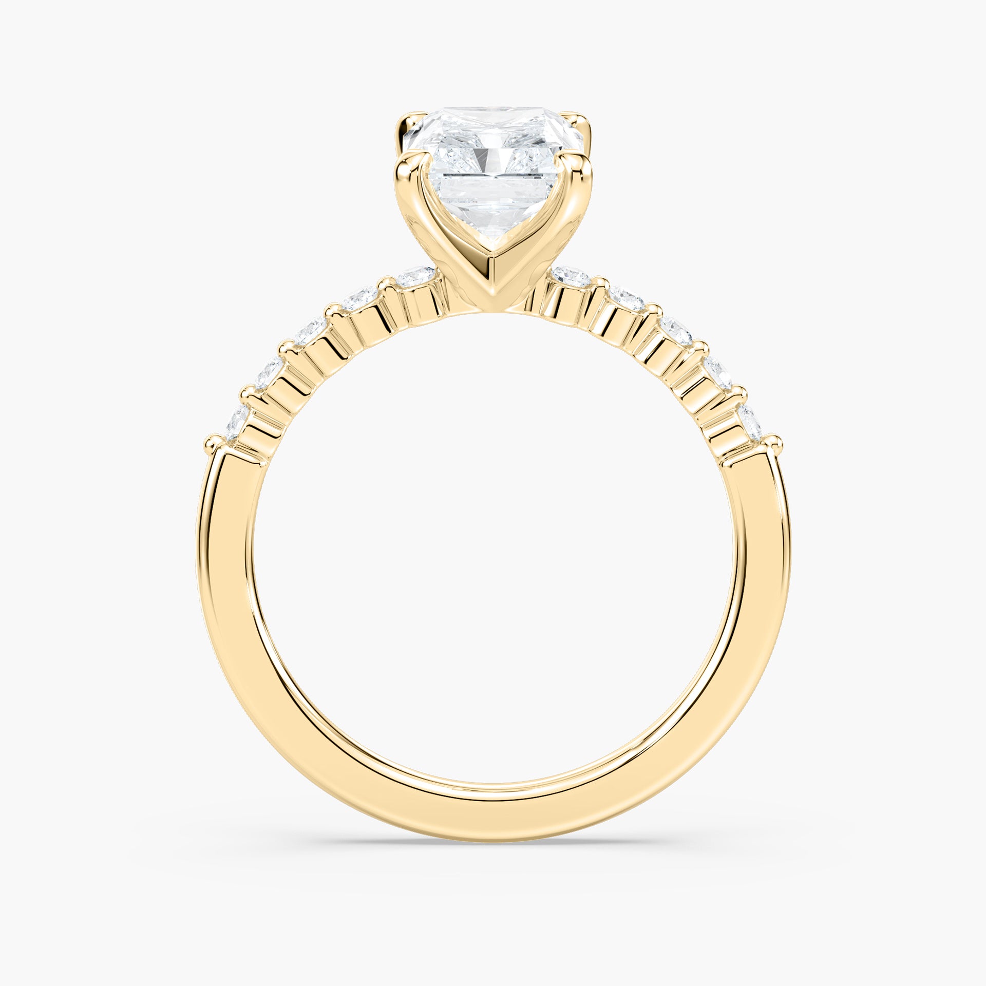 Emma Verlobungsring – Gelbgold