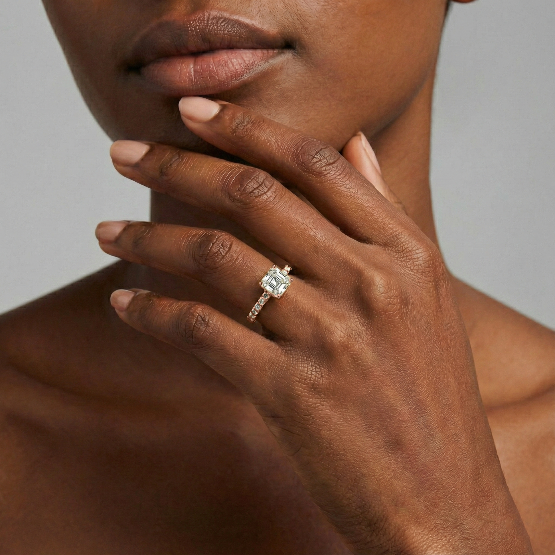 Hannah Verlobungsring – Roségold