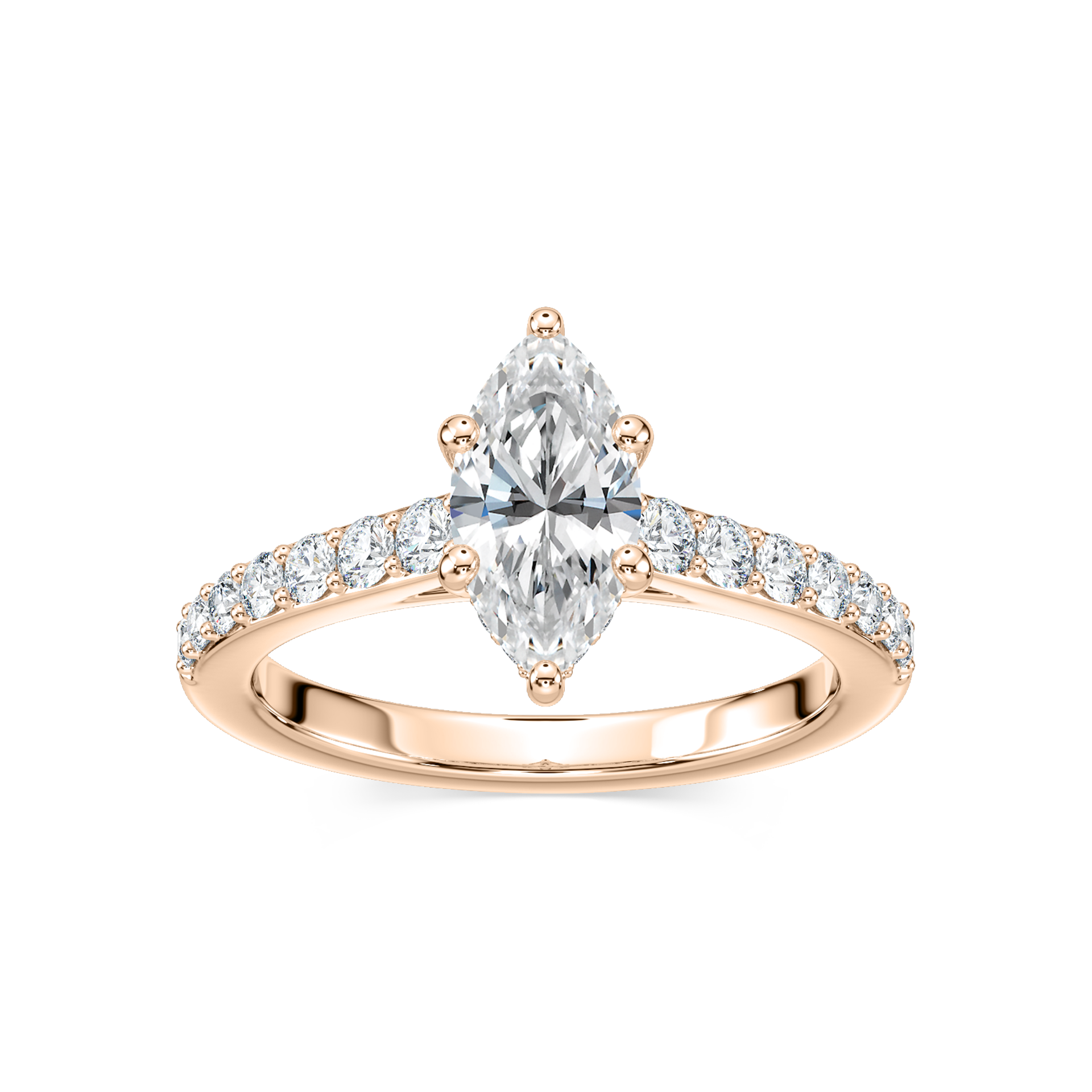Hannah Verlobungsring – Roségold