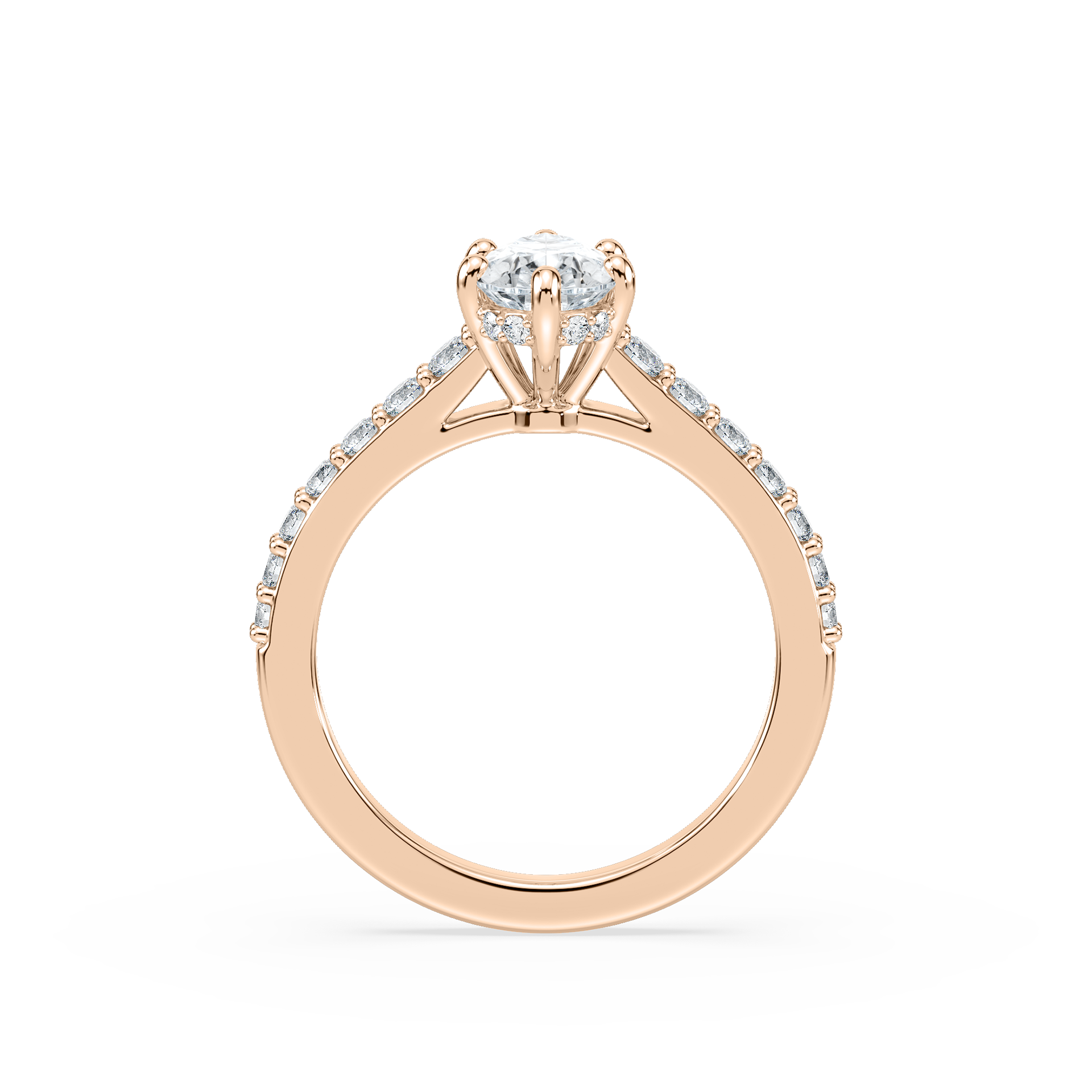Hannah Verlobungsring – Roségold