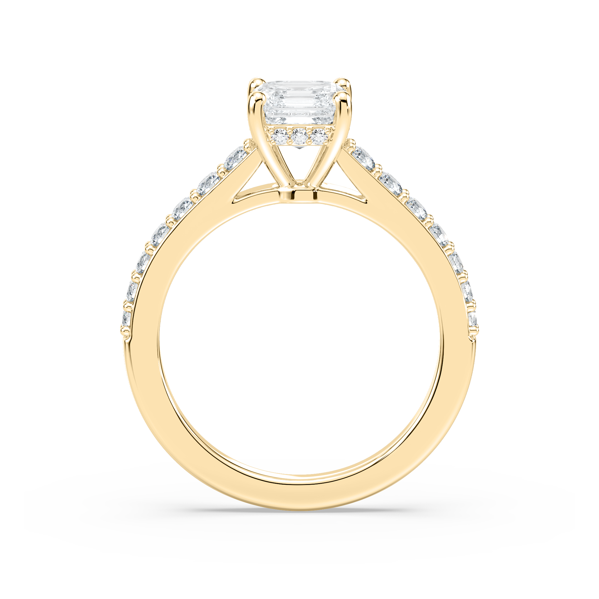 Hannah Verlobungsring – Gelbgold