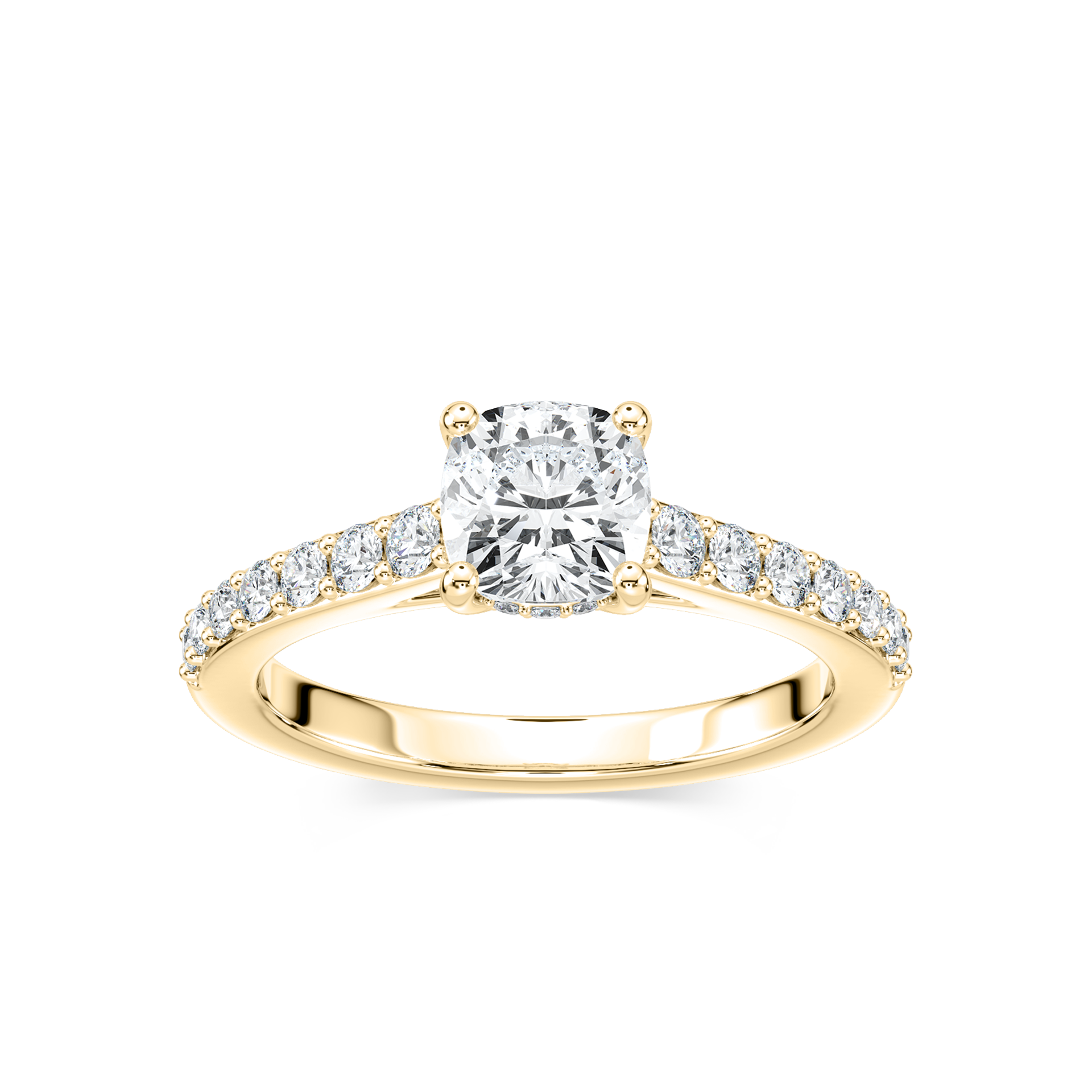 Hannah Verlobungsring – Gelbgold