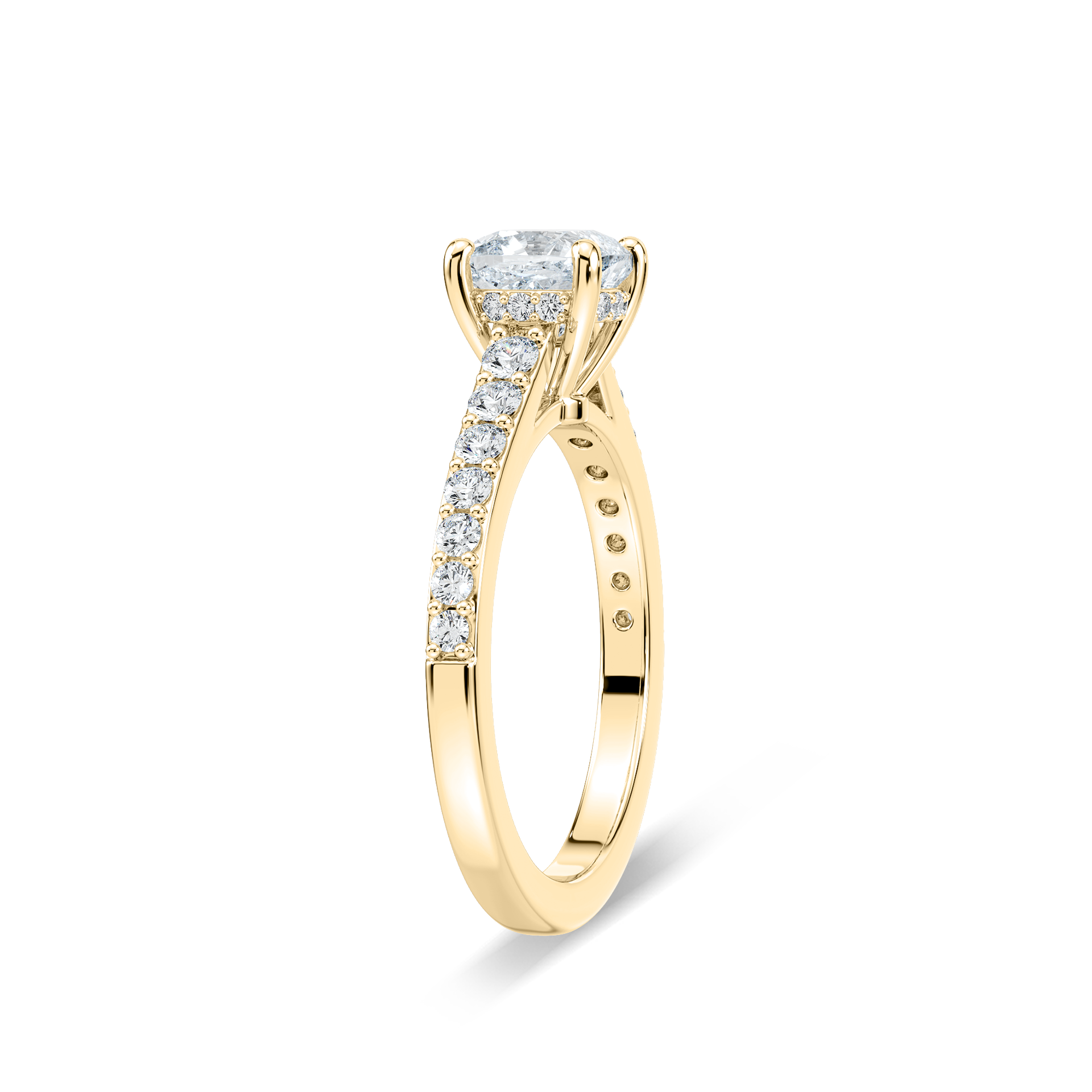 Hannah Verlobungsring – Gelbgold