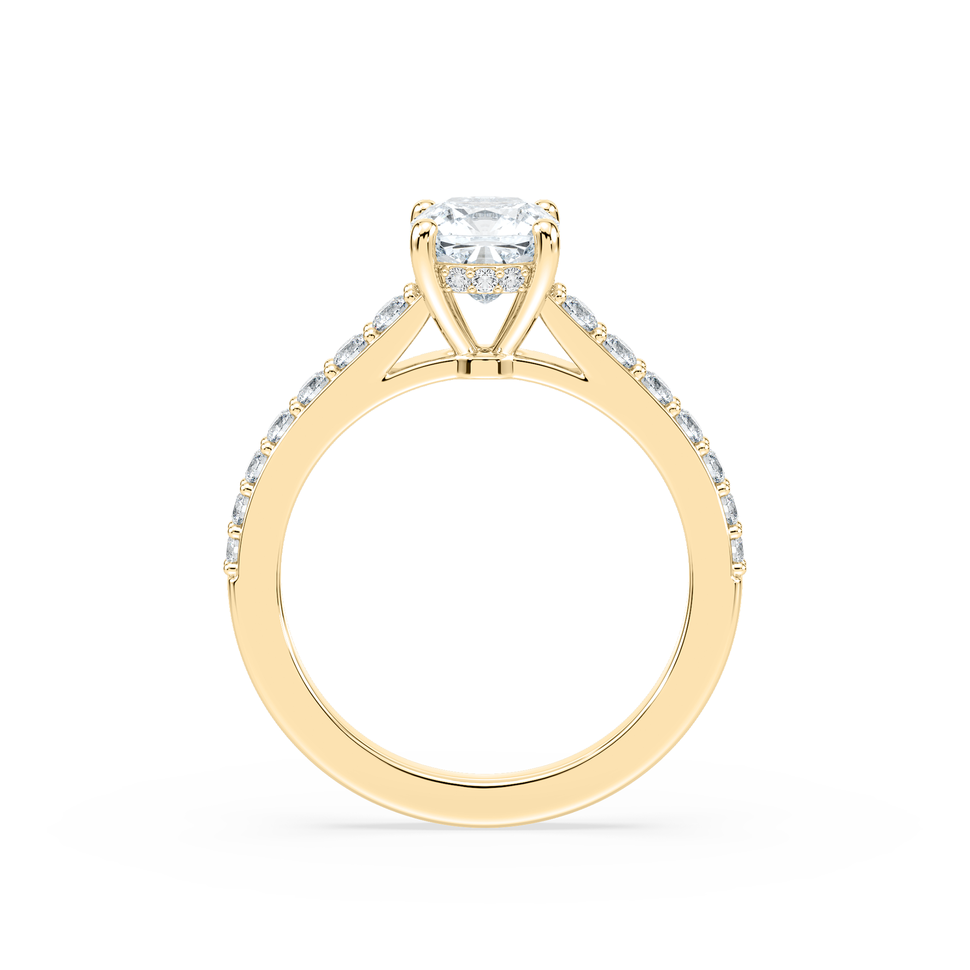 Hannah Verlobungsring – Gelbgold