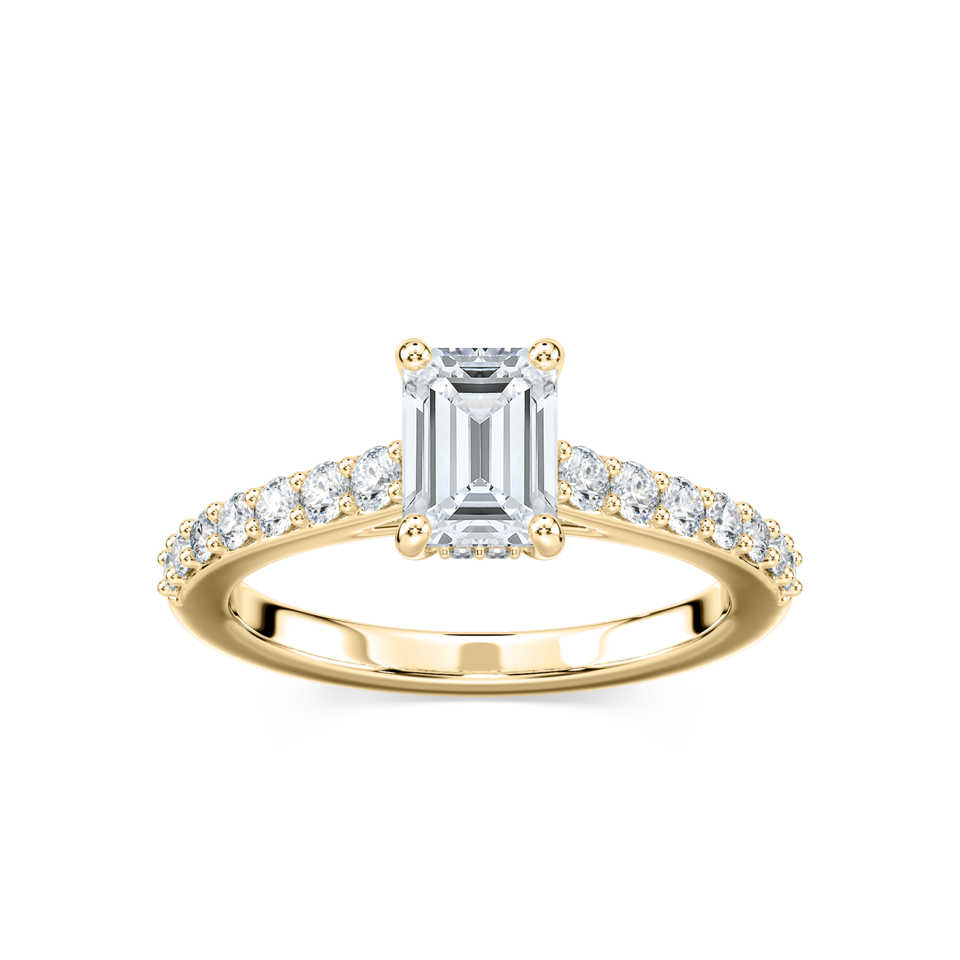 Hannah Verlobungsring – Gelbgold