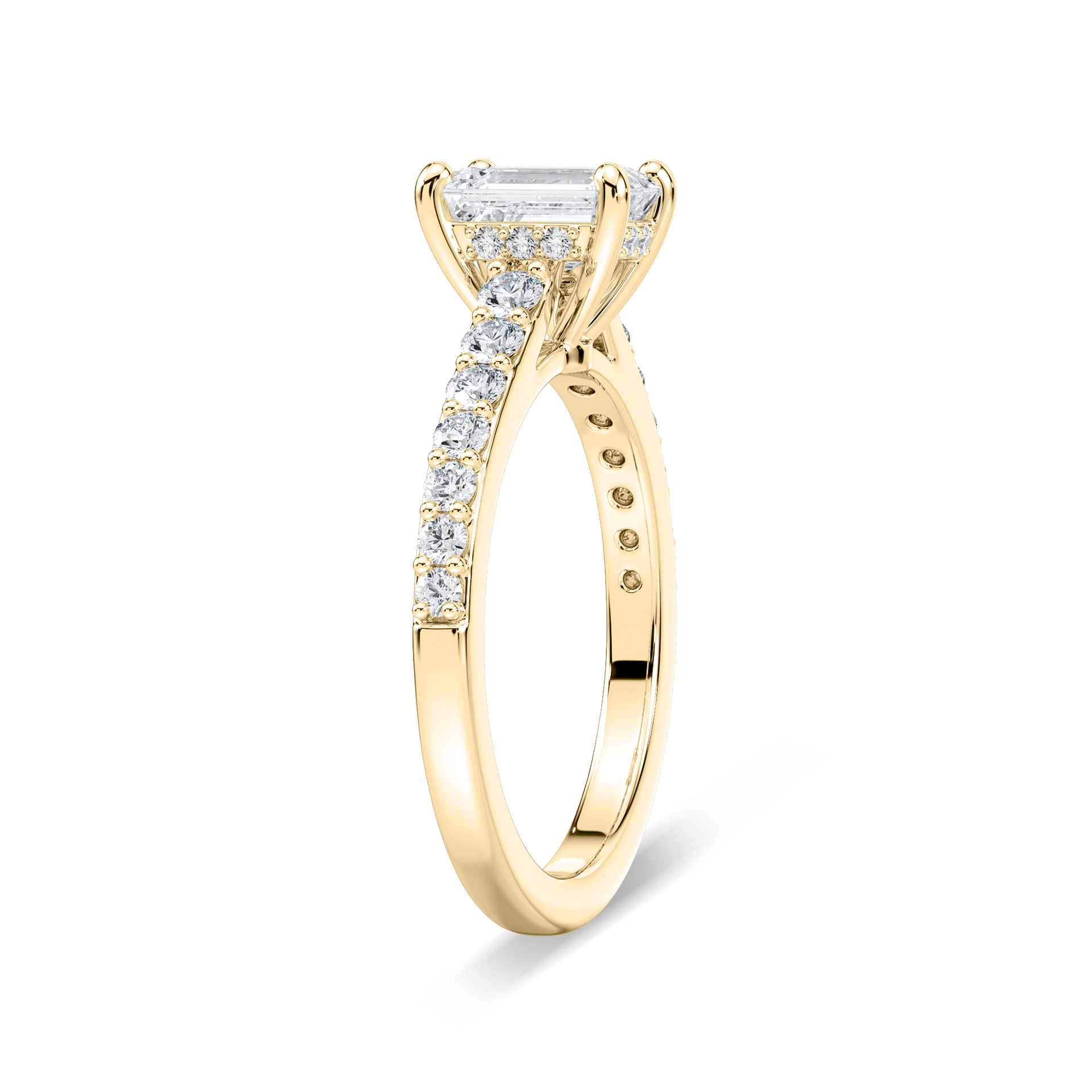 Hannah Verlobungsring – Gelbgold