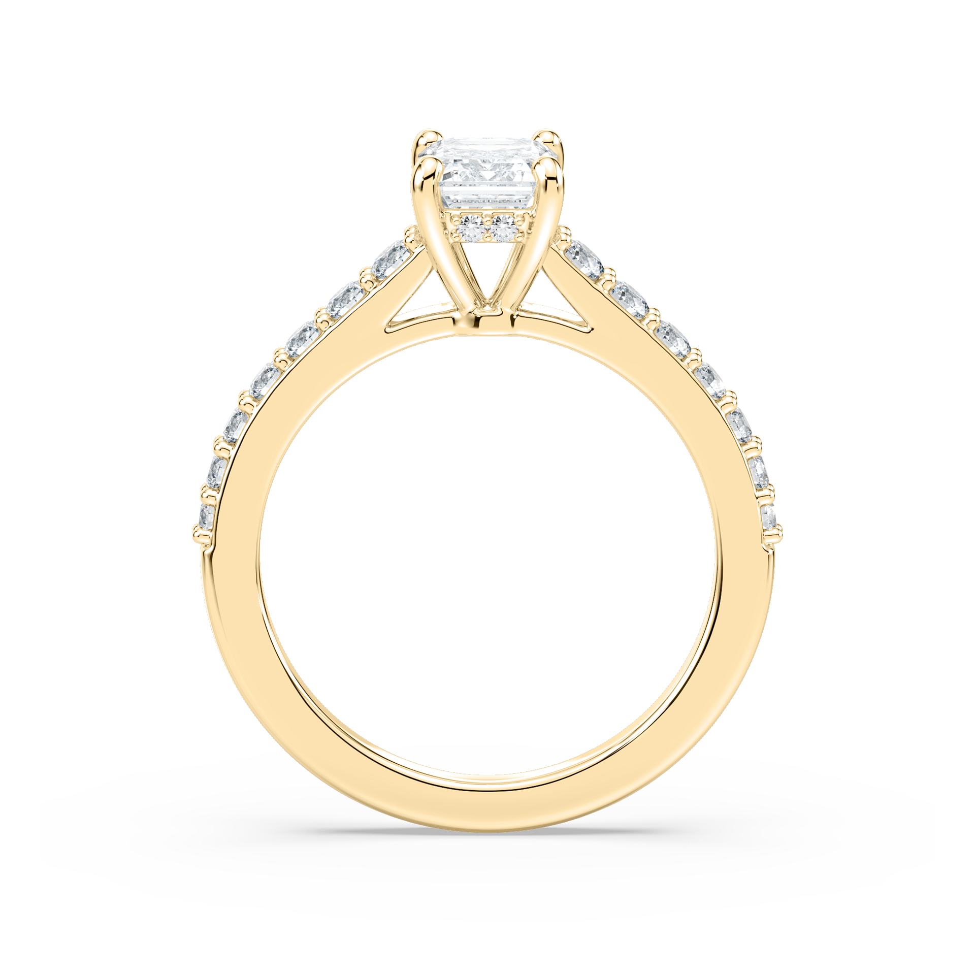 Hannah Verlobungsring – Gelbgold
