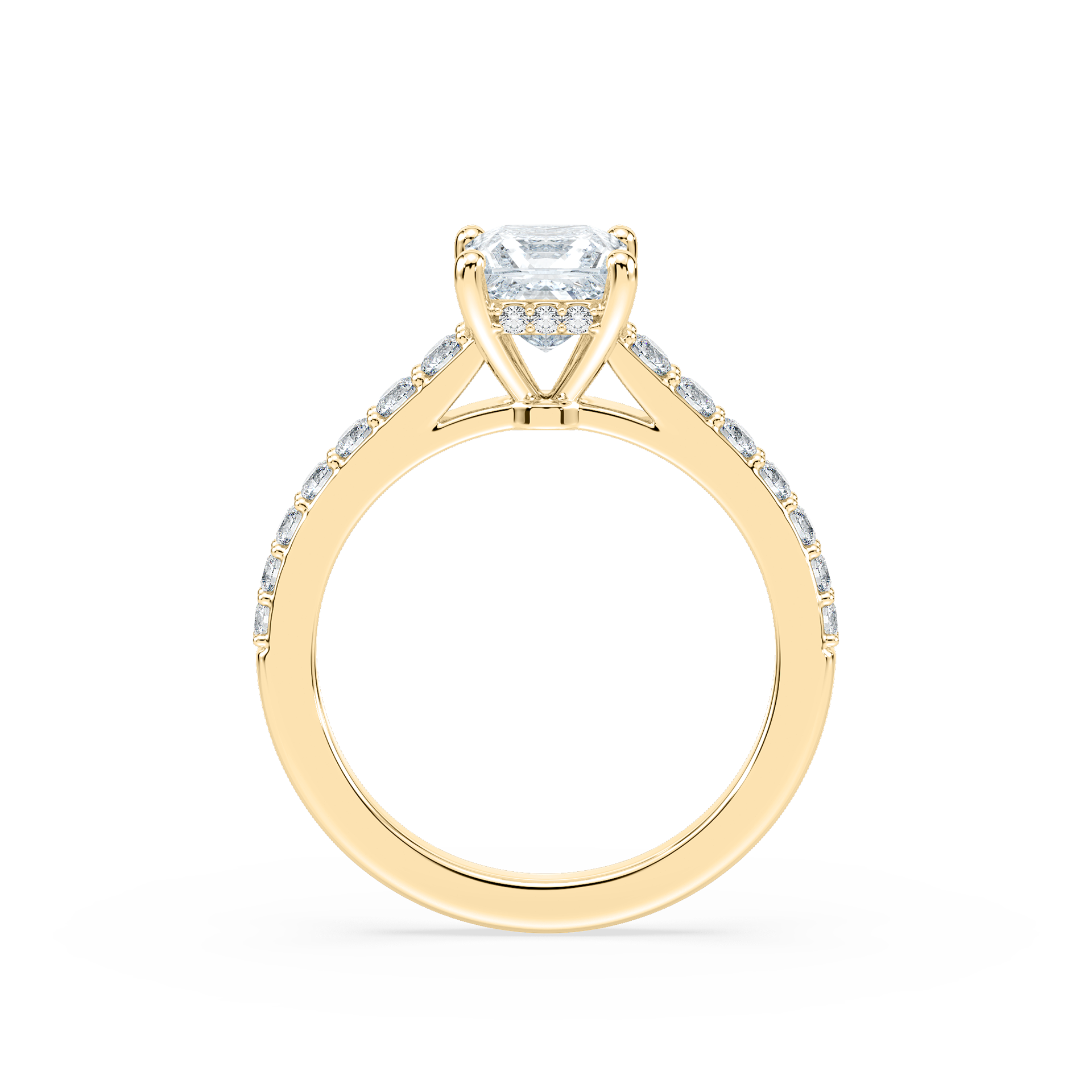 Hannah Verlobungsring – Gelbgold