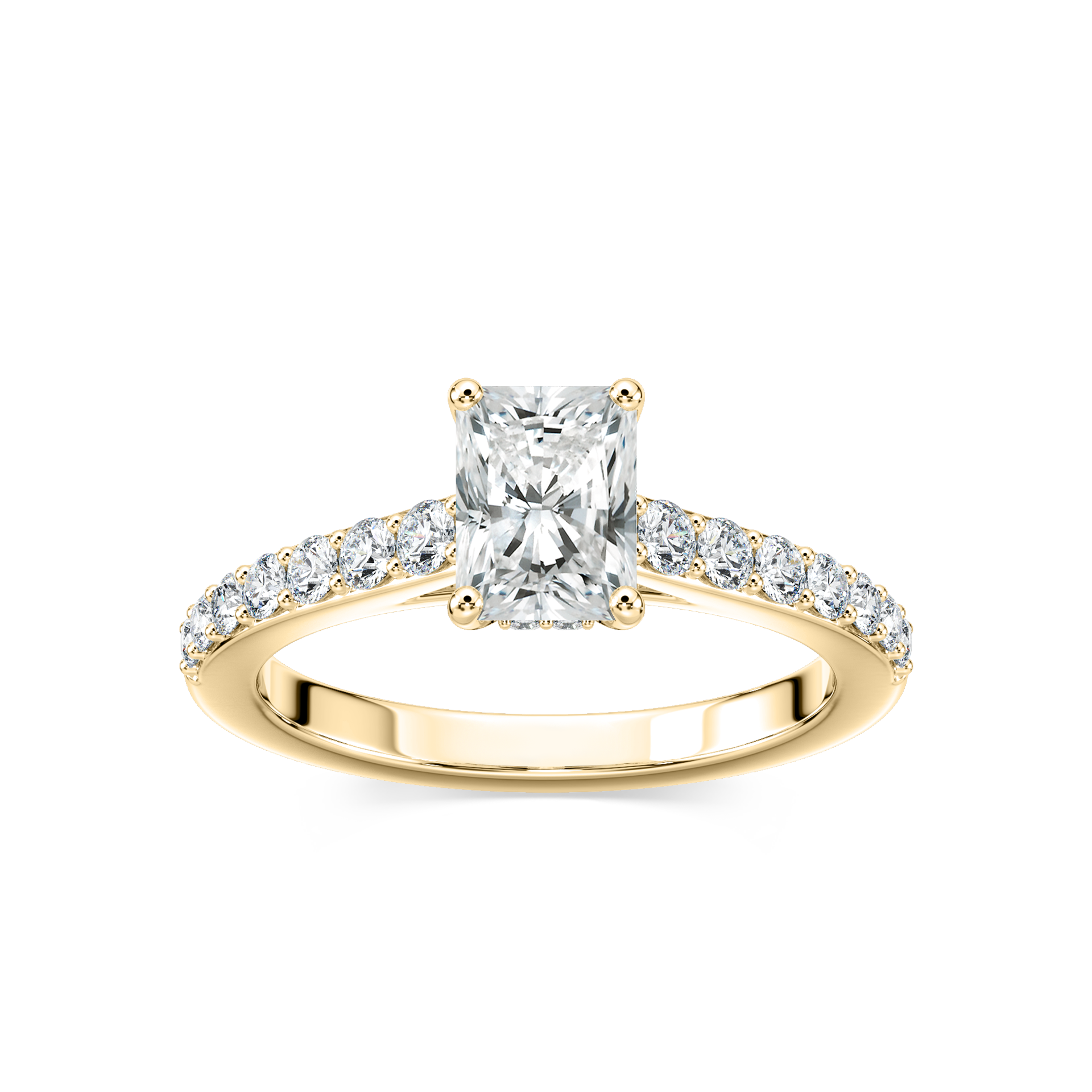 Hannah Verlobungsring – Gelbgold