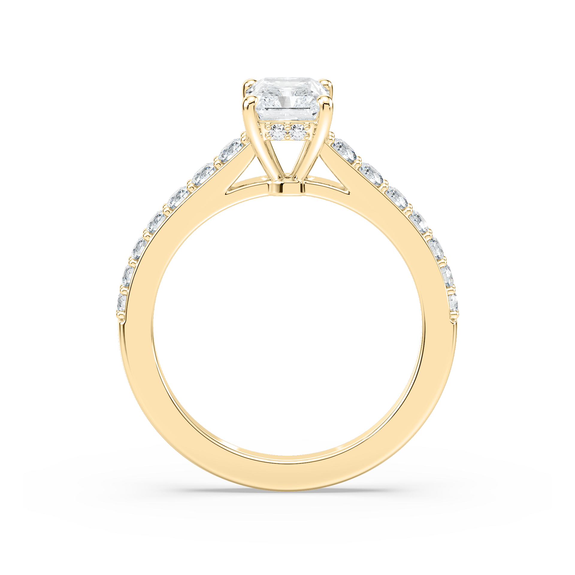 Hannah Verlobungsring – Gelbgold