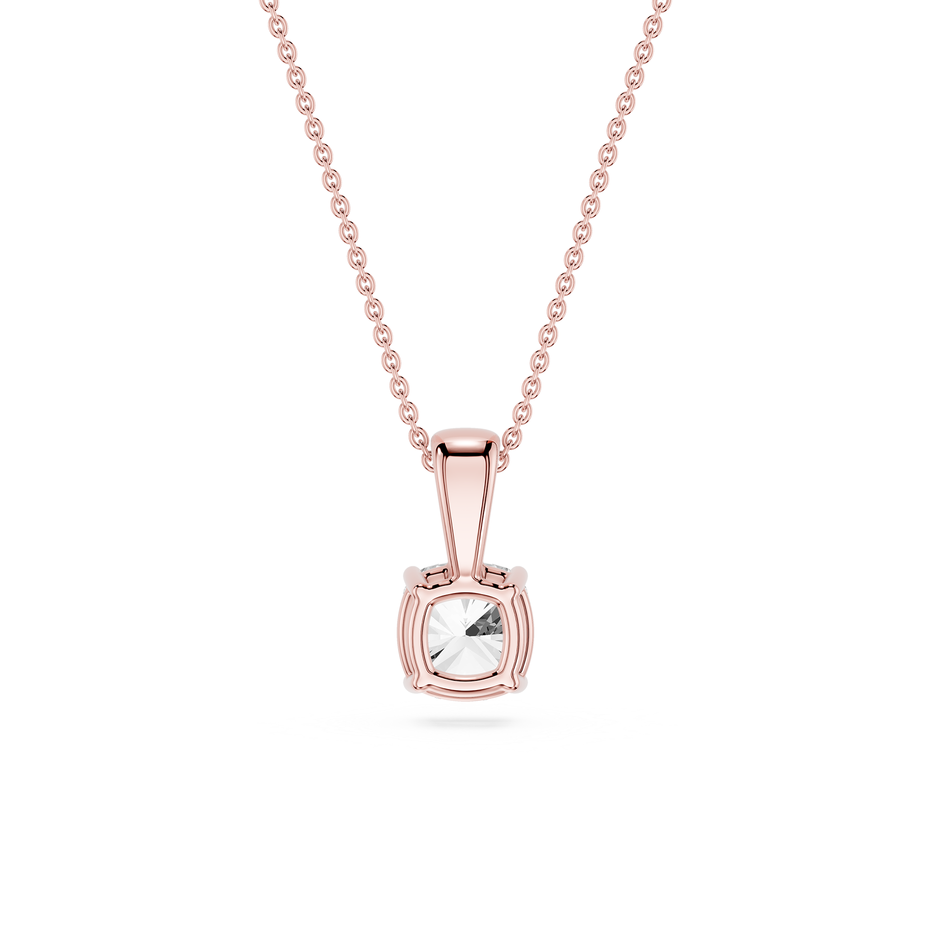 Lovea Lina Anhänger – Kissenschliff – Roségold
