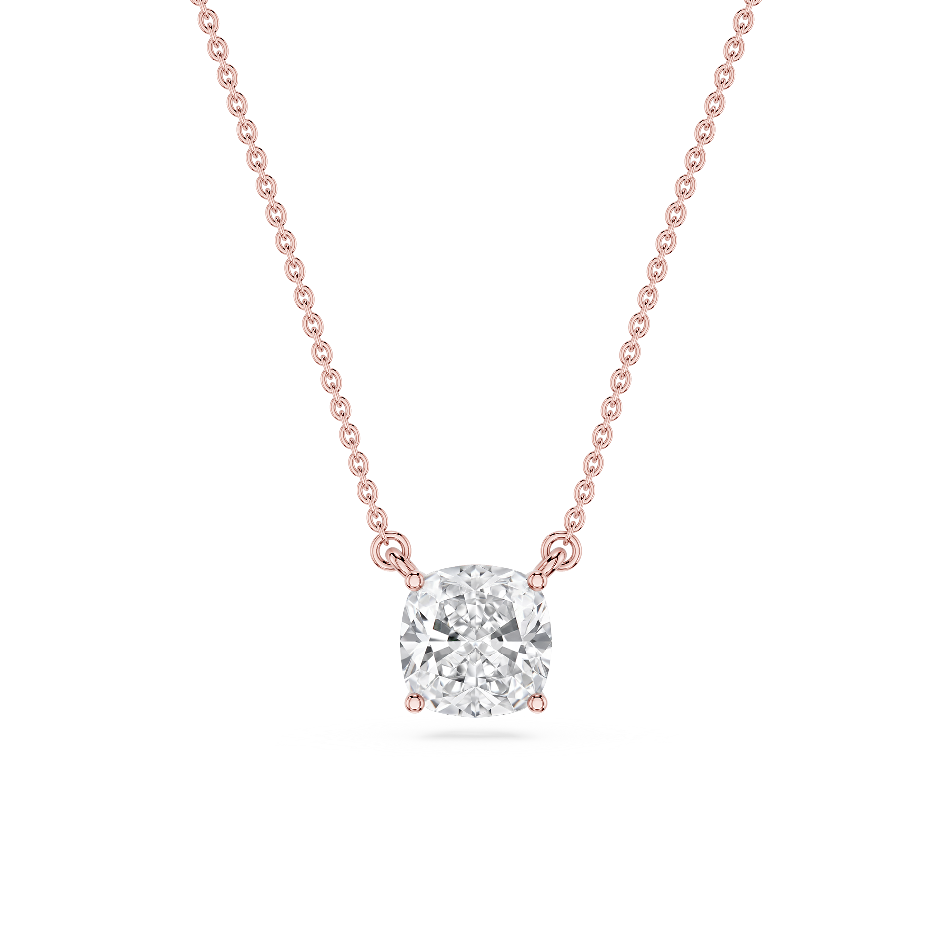 Lovea Carla Anhänger – Kissenschliff – Roségold