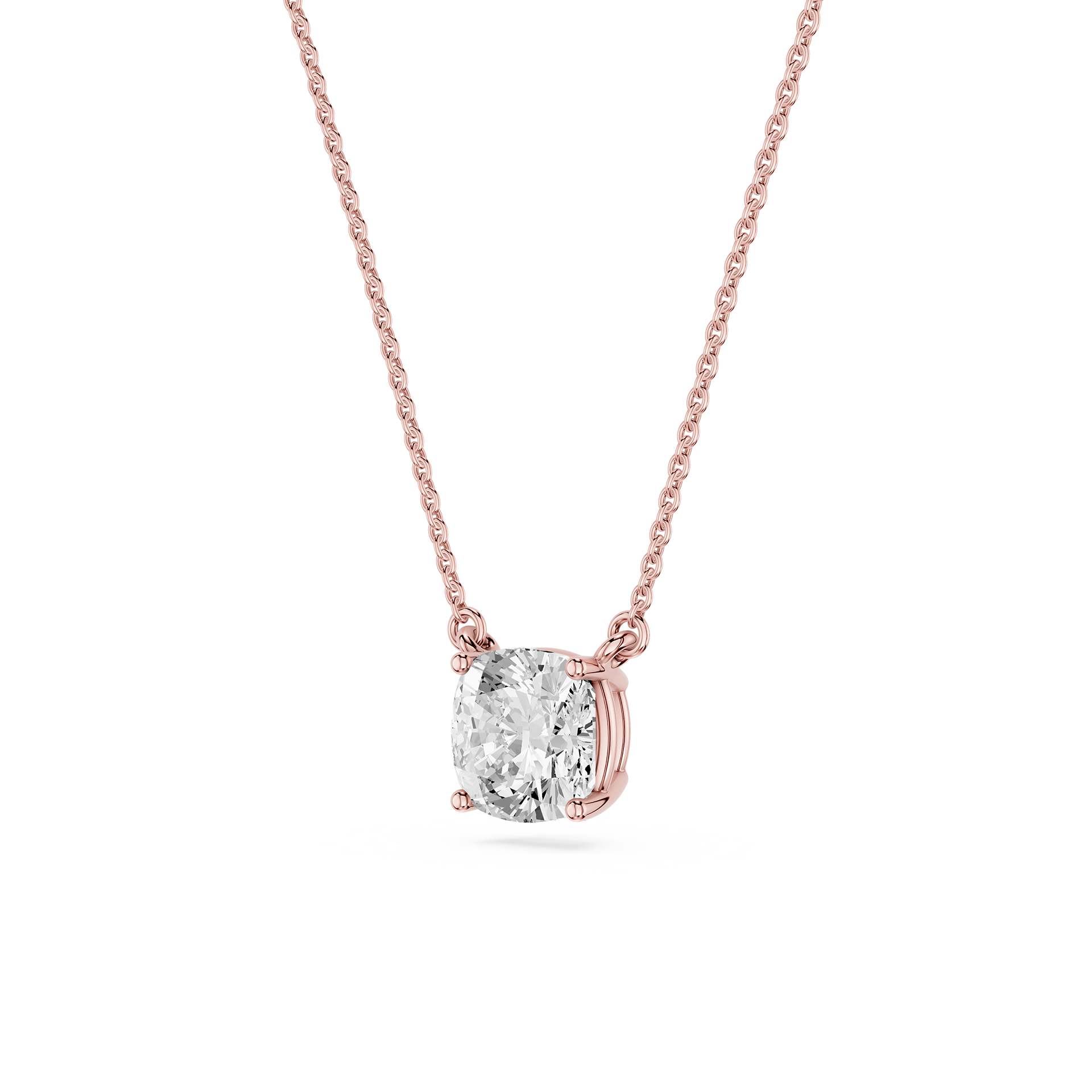 Lovea Carla Anhänger – Kissenschliff – Roségold