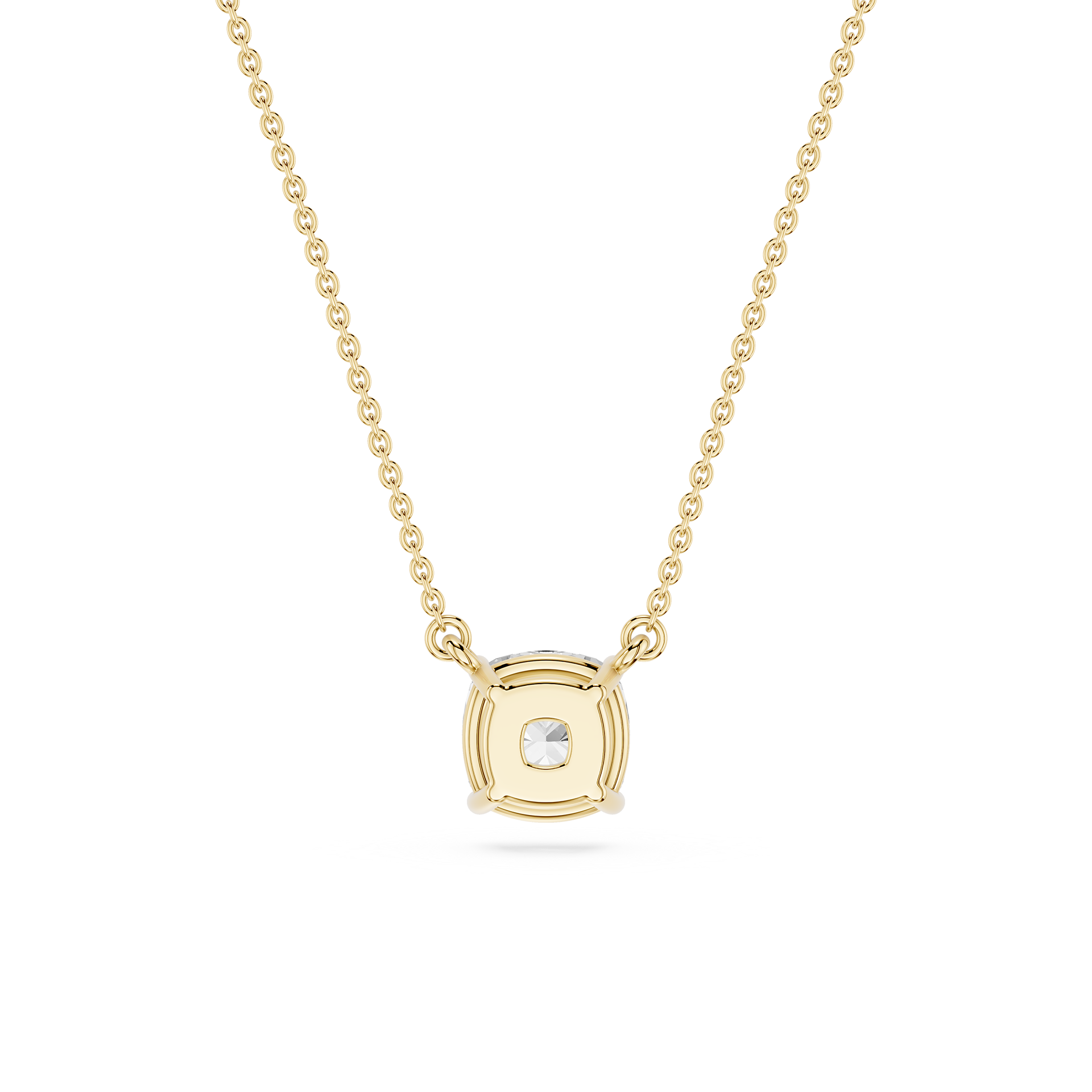 Lovea Carla Anhänger – Kissenschliff – Gelbgold