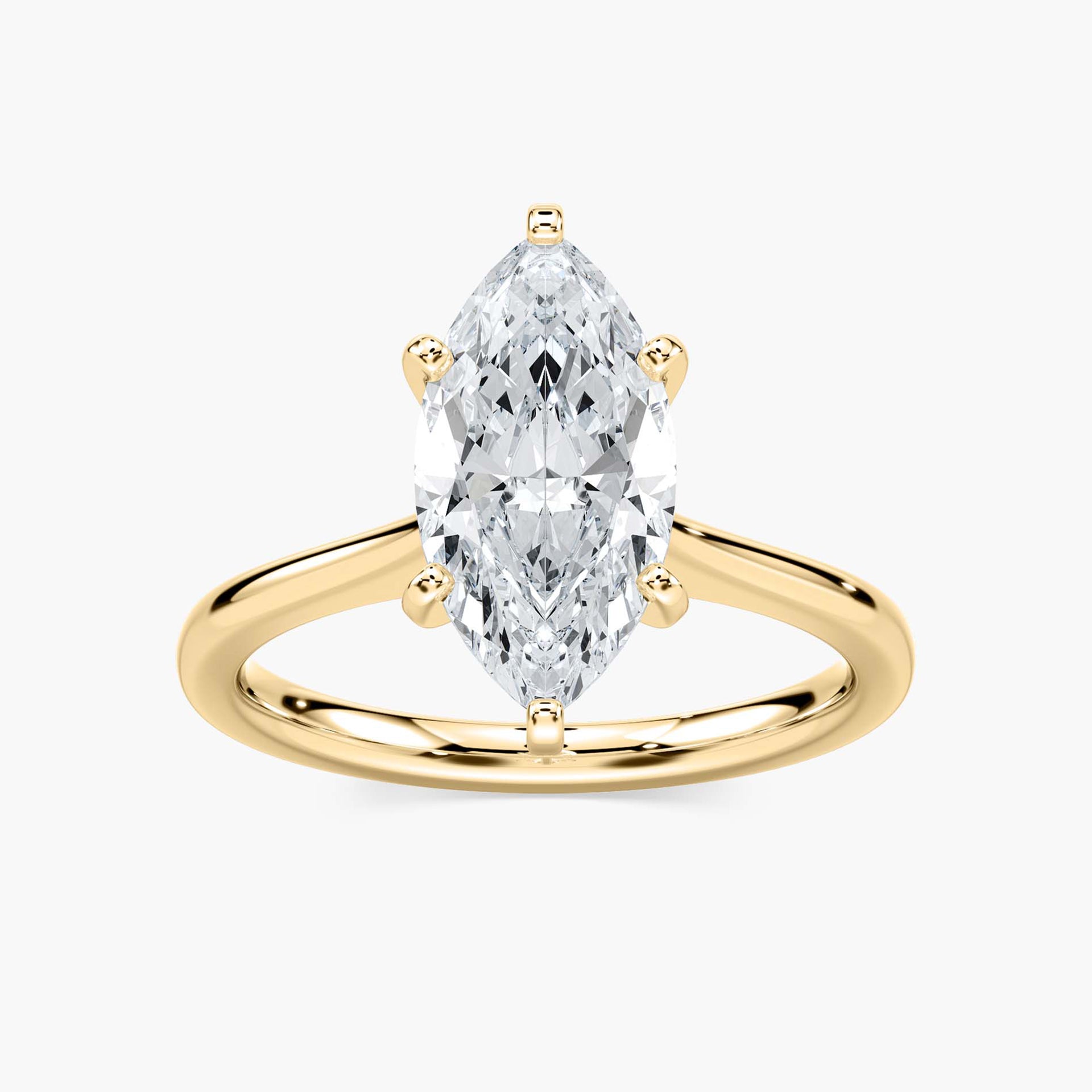 Sophie Verlobungsring – Gelbgold