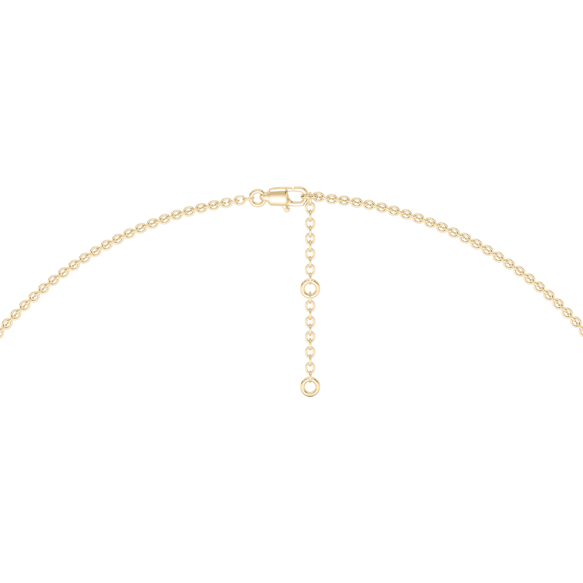 Lovea Hedda Anhänger – Smaragdschliff – Gelbgold