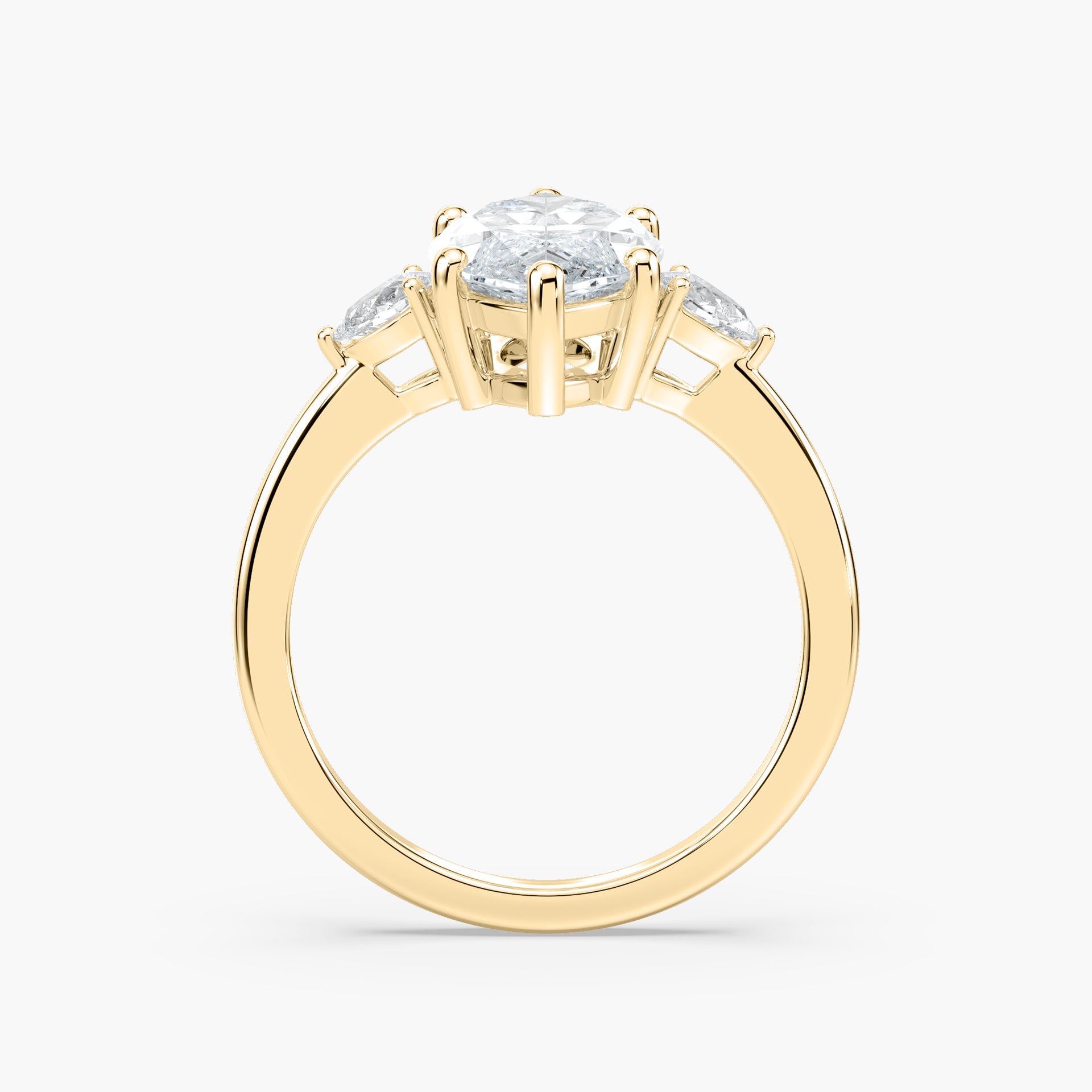 Johanna Verlobungsring – Gelbgold