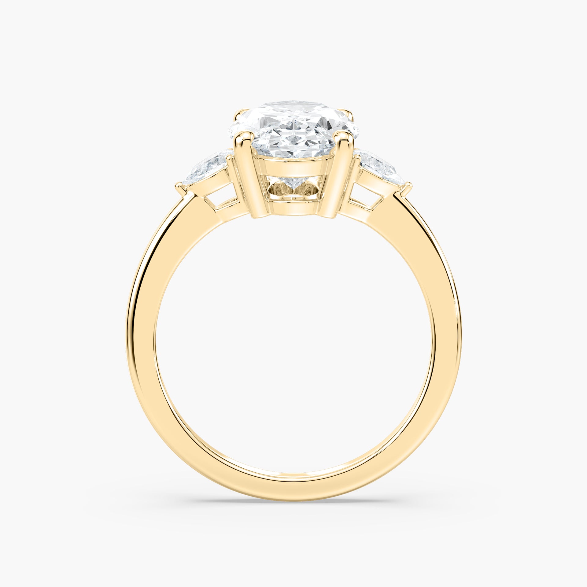 Johanna Verlobungsring – Gelbgold