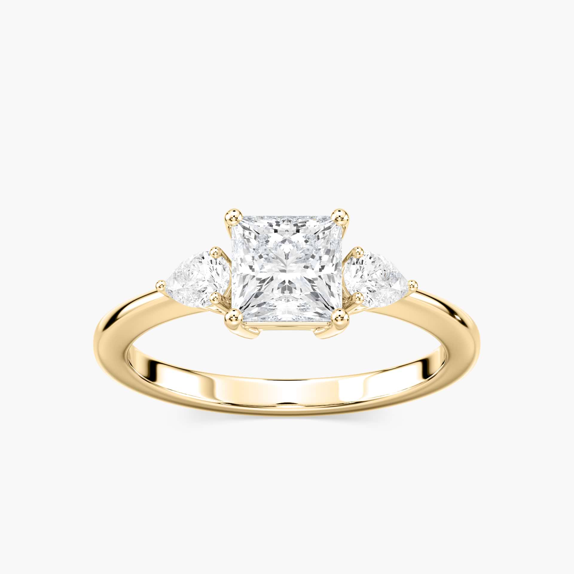 Johanna Verlobungsring – Gelbgold