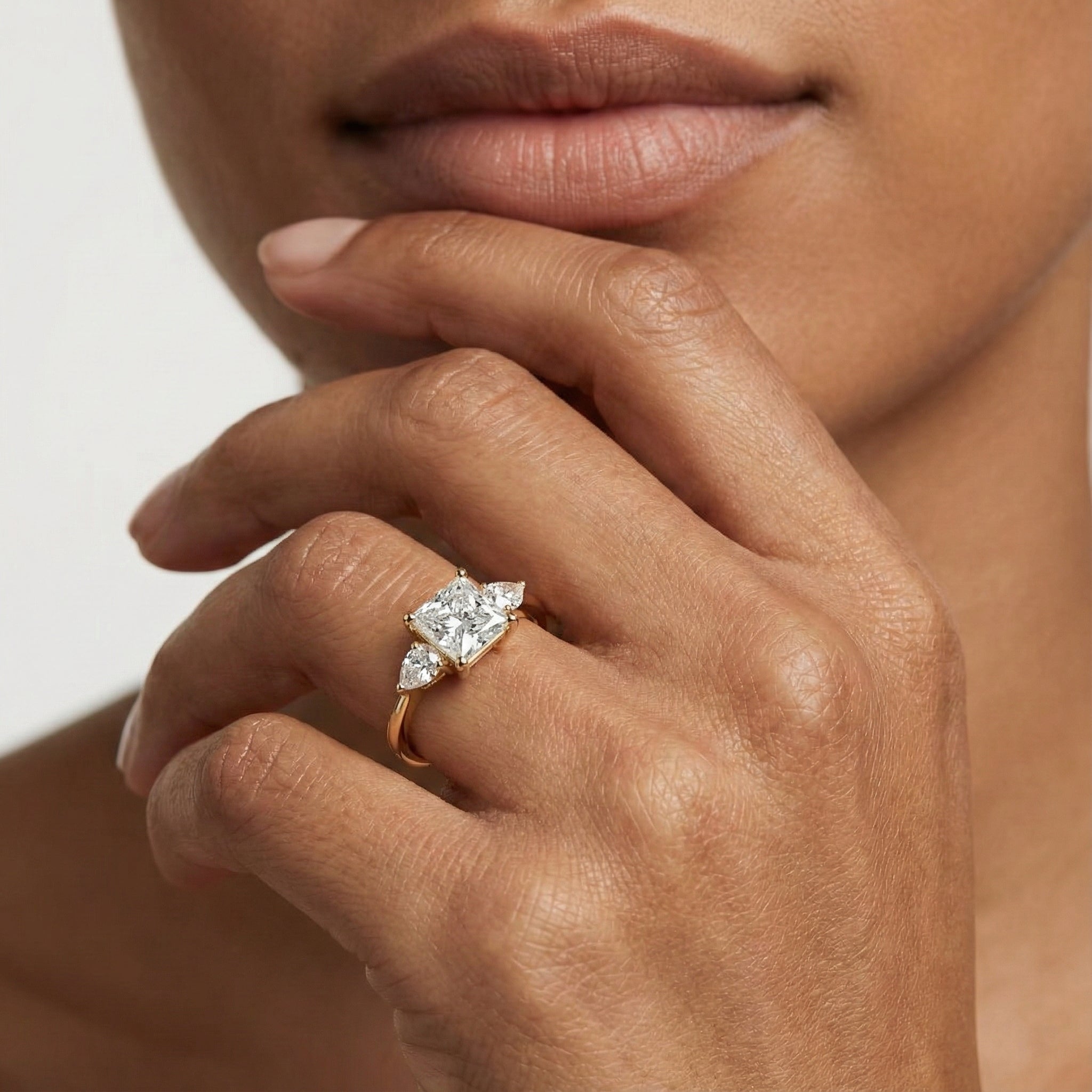 Johanna Verlobungsring – Gelbgold