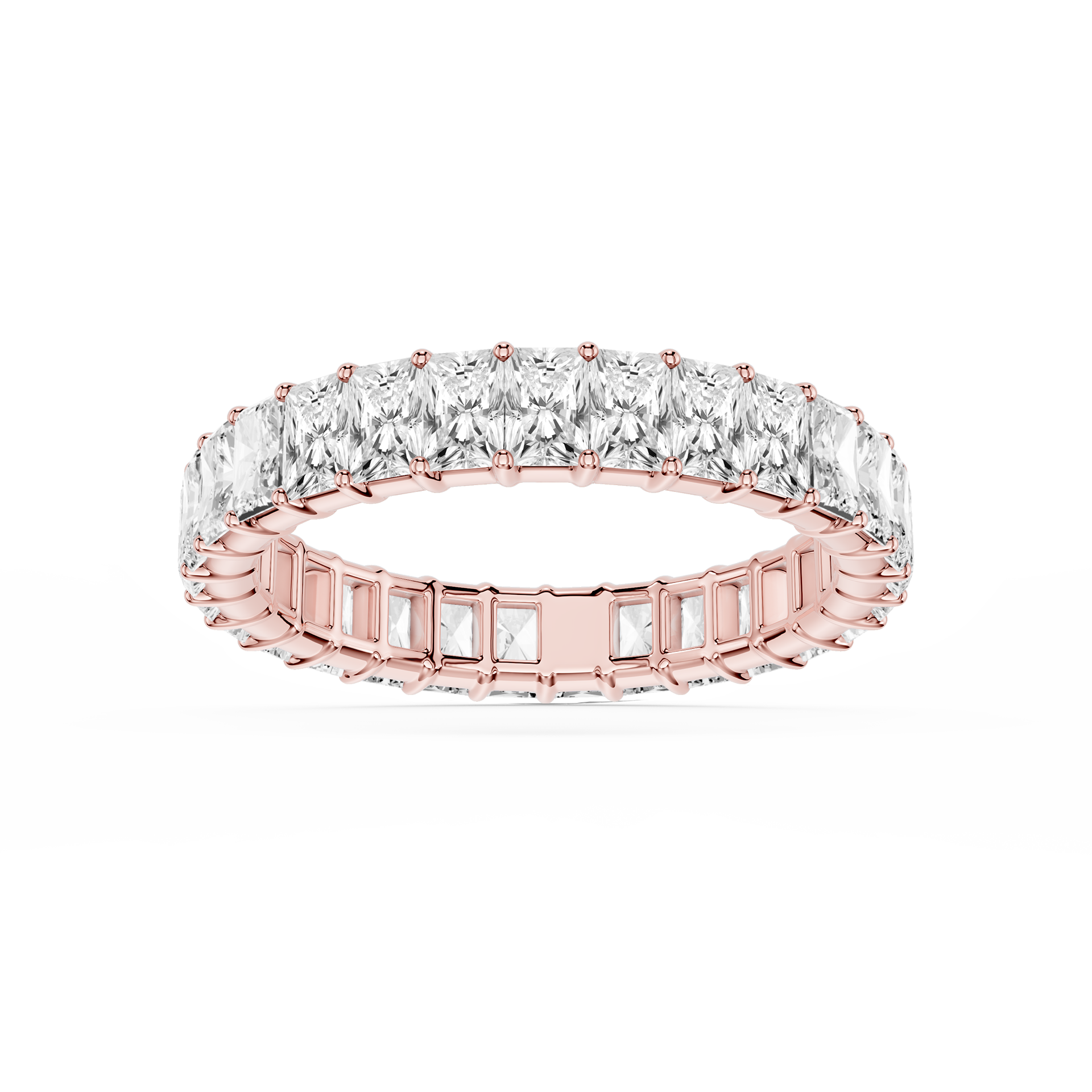 Lovea Frieda Eternity Ring Radiantschliff – Roségold