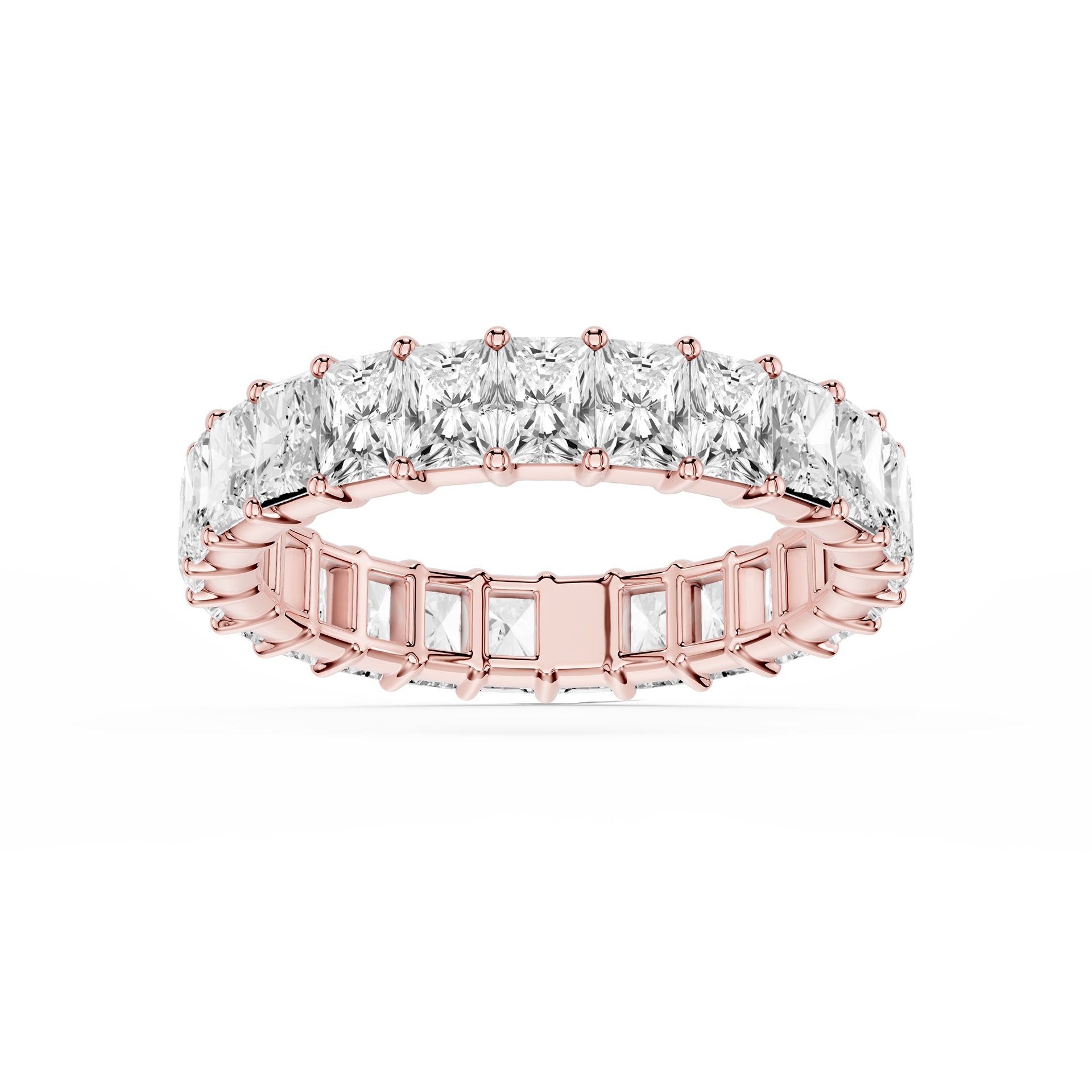 Lovea Frieda Eternity Ring Radiantschliff – Roségold
