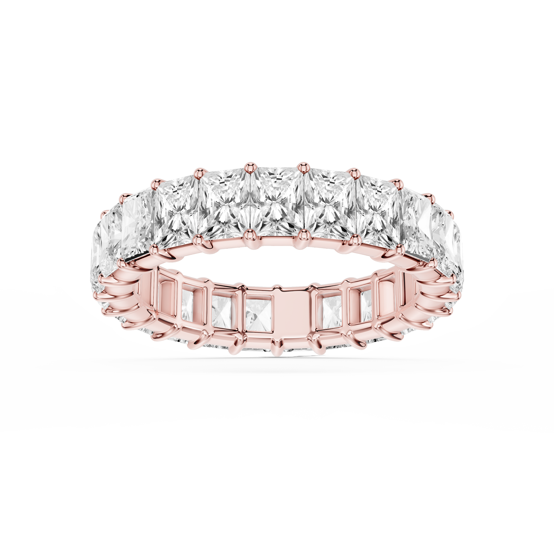 Lovea Frieda Eternity Ring Radiantschliff – Roségold