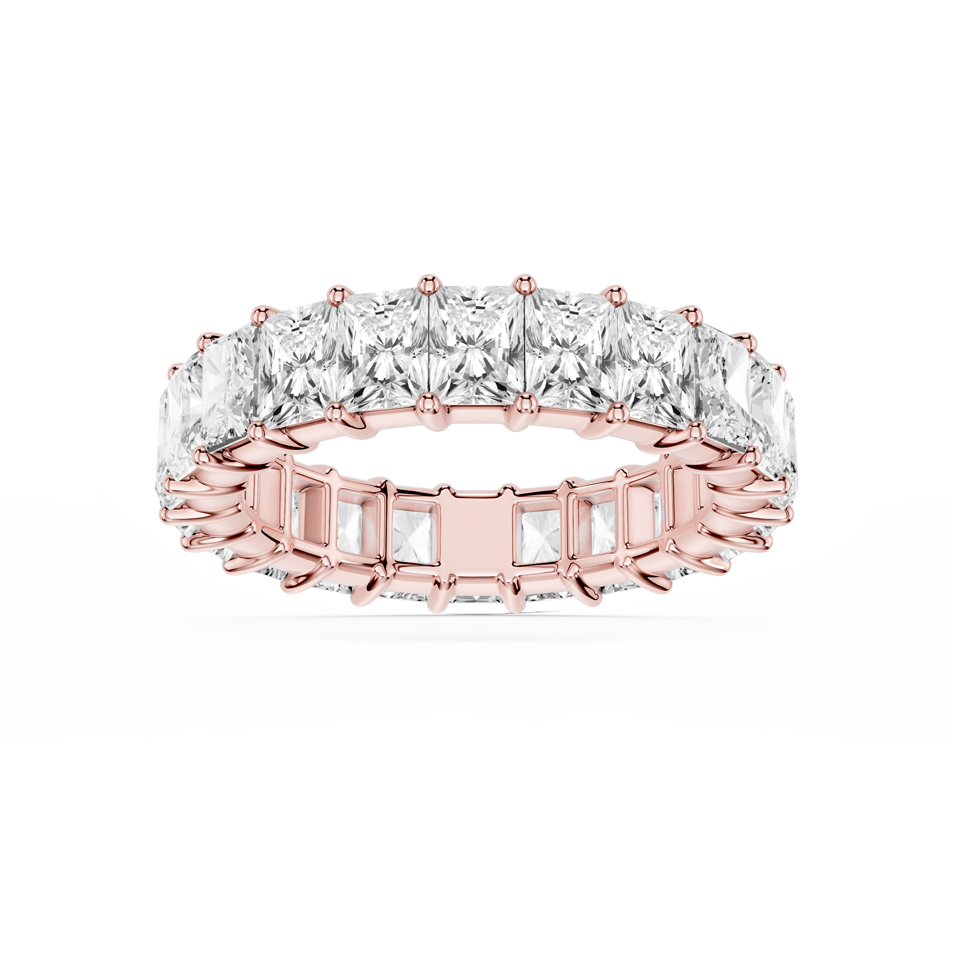 Lovea Frieda Eternity Ring Radiantschliff – Roségold
