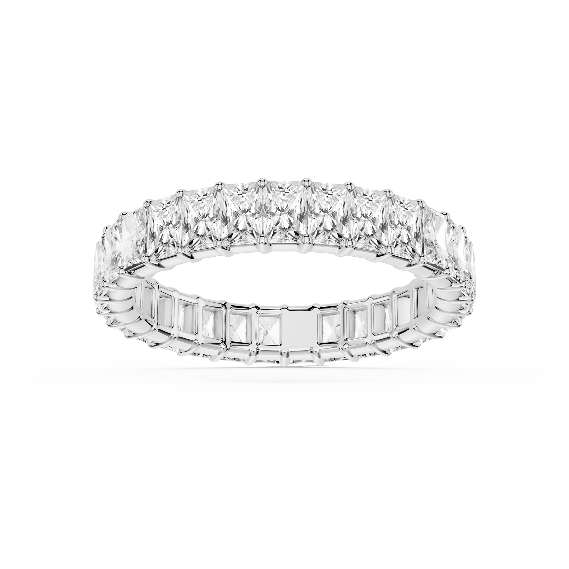 Lovea Frieda Eternity Ring Radiantschliff – Weißgold