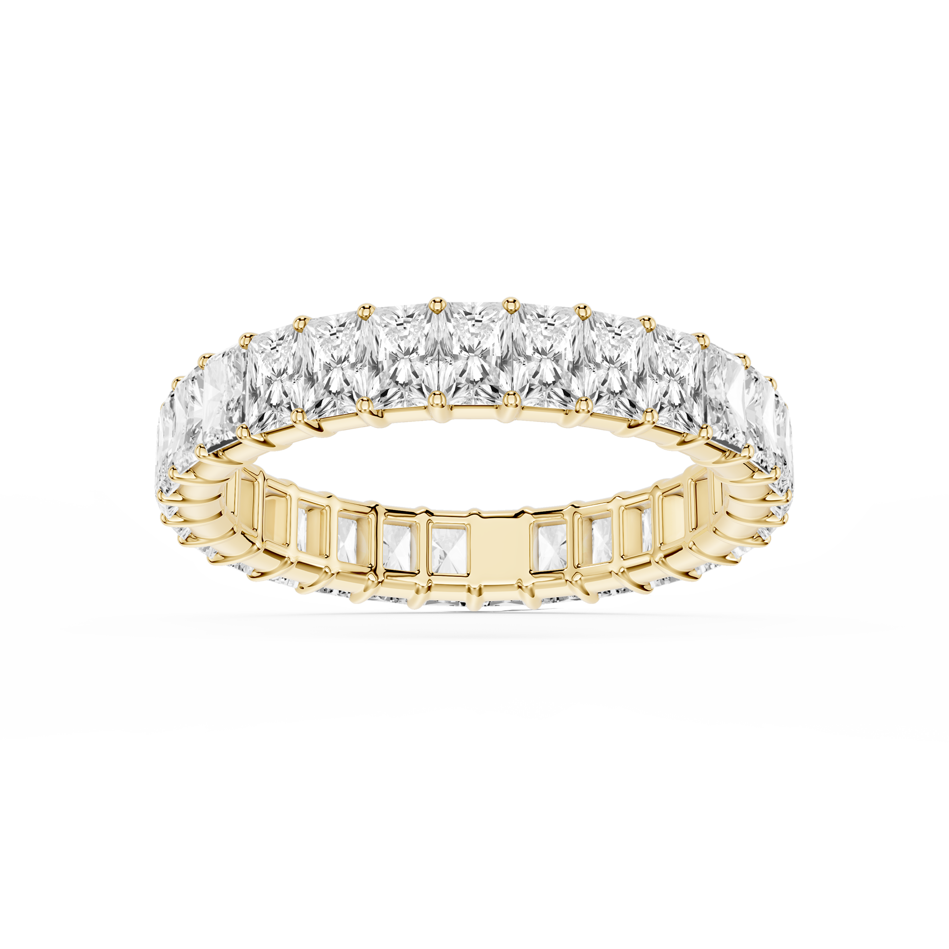Lovea Frieda Eternity Ring Radiantschliff – Gelbgold