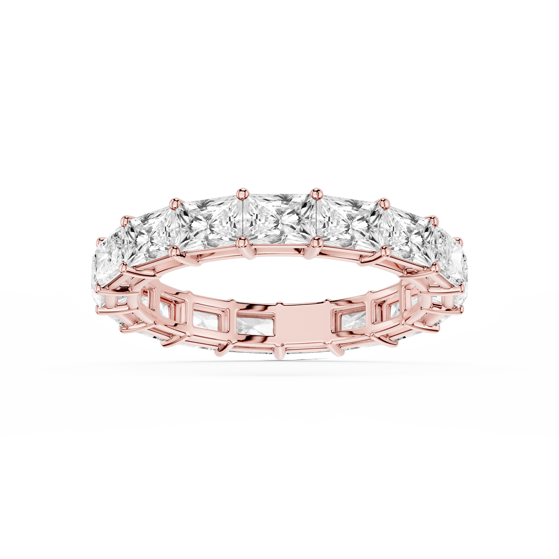 Lovea Ida Eternity Ring Radiantschliff – Roségold