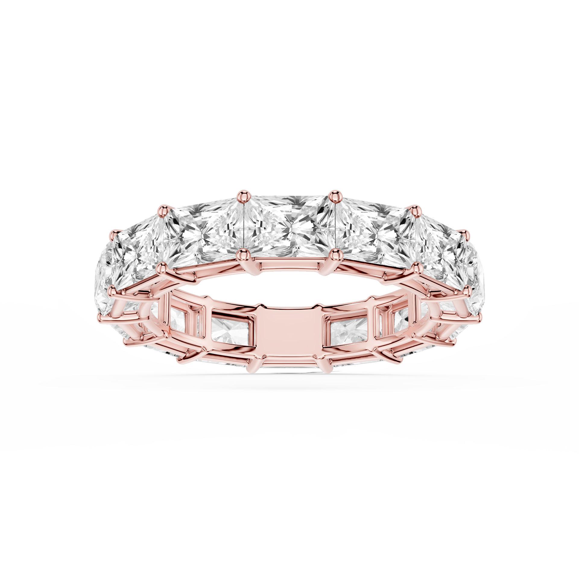 Lovea Ida Eternity Ring Radiantschliff – Roségold