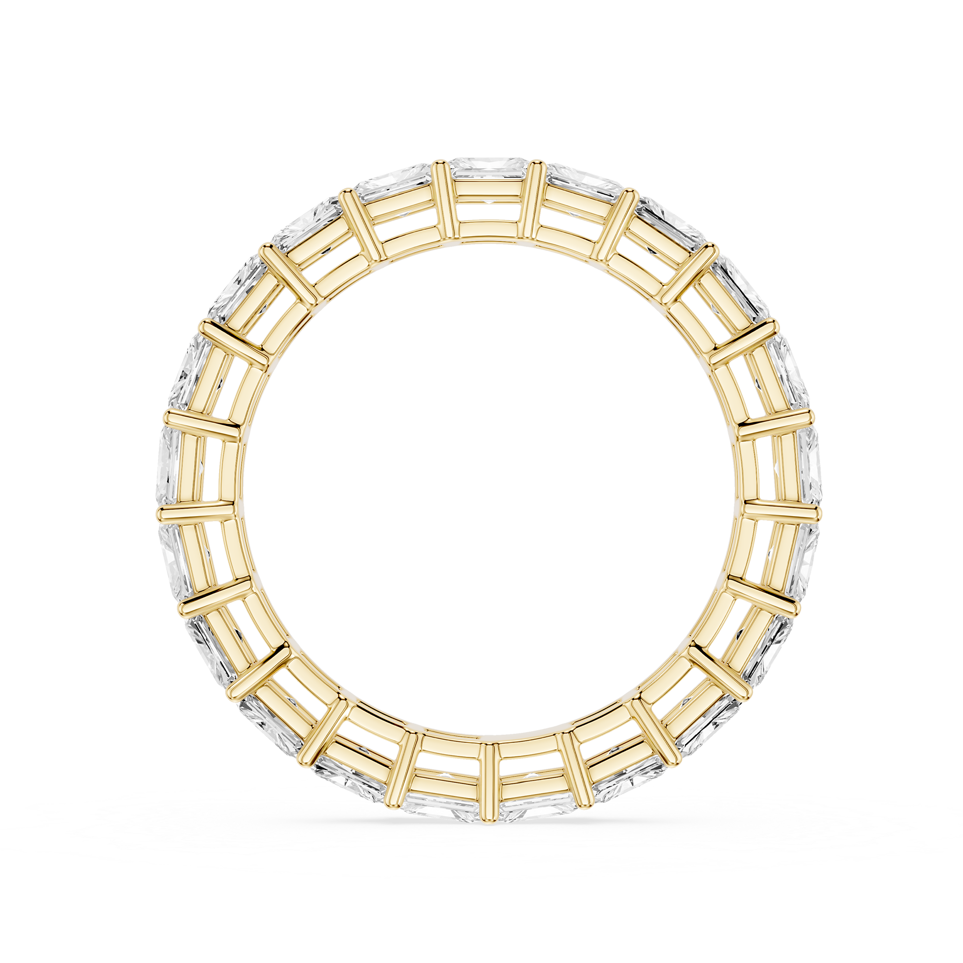 Lovea Ida Eternity Ring Radiantschliff – Gelbgold