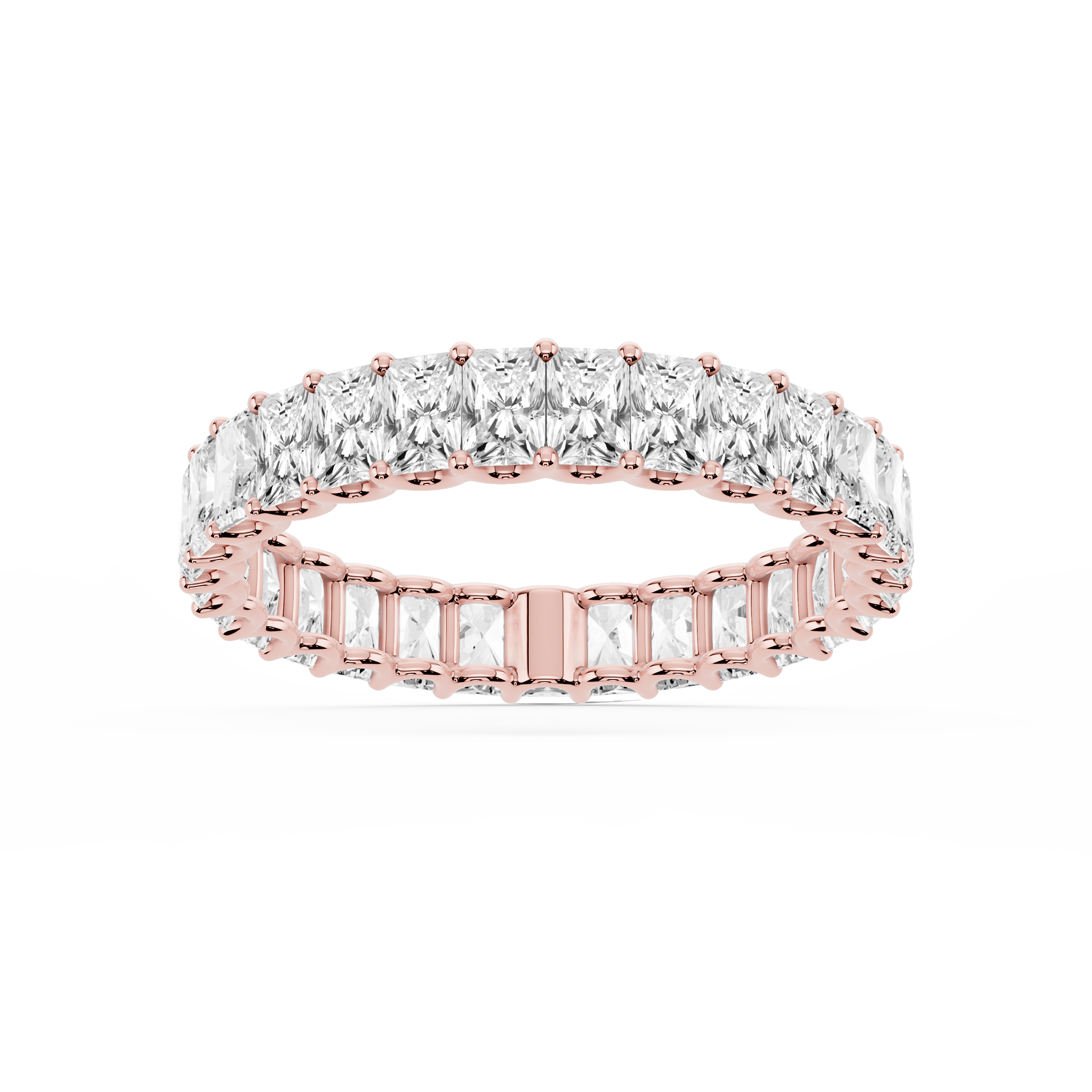 Lovea Romy Eternity Ring Radiantschliff – Roségold