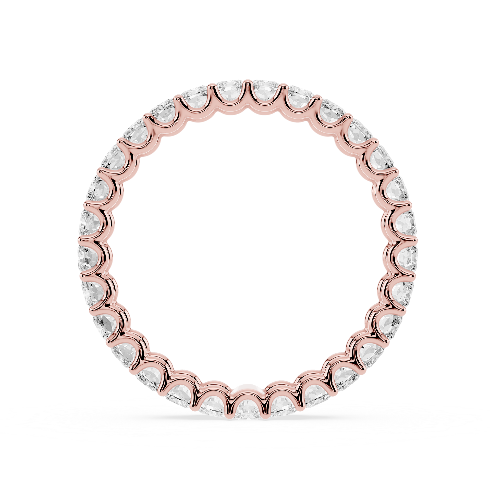 Lovea Romy Eternity Ring Radiantschliff – Roségold