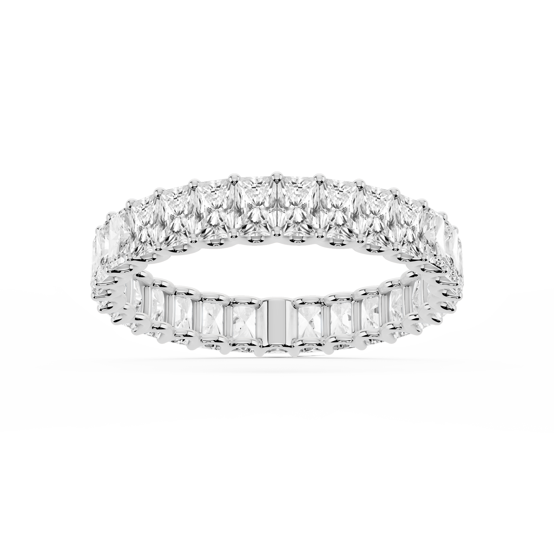 Lovea Romy Eternity Ring Radiantschliff – Weißgold