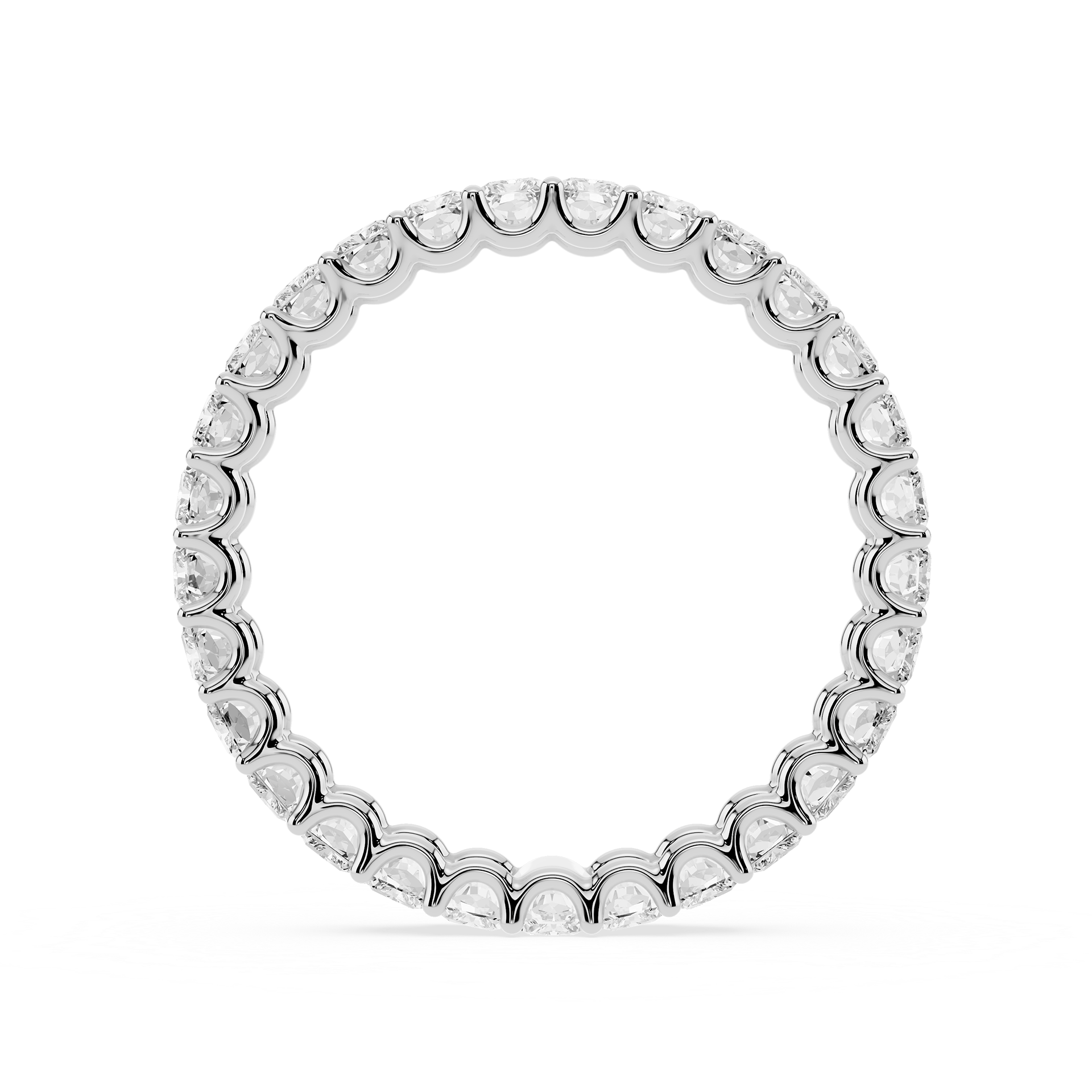 Lovea Romy Eternity Ring Radiantschliff – Weißgold