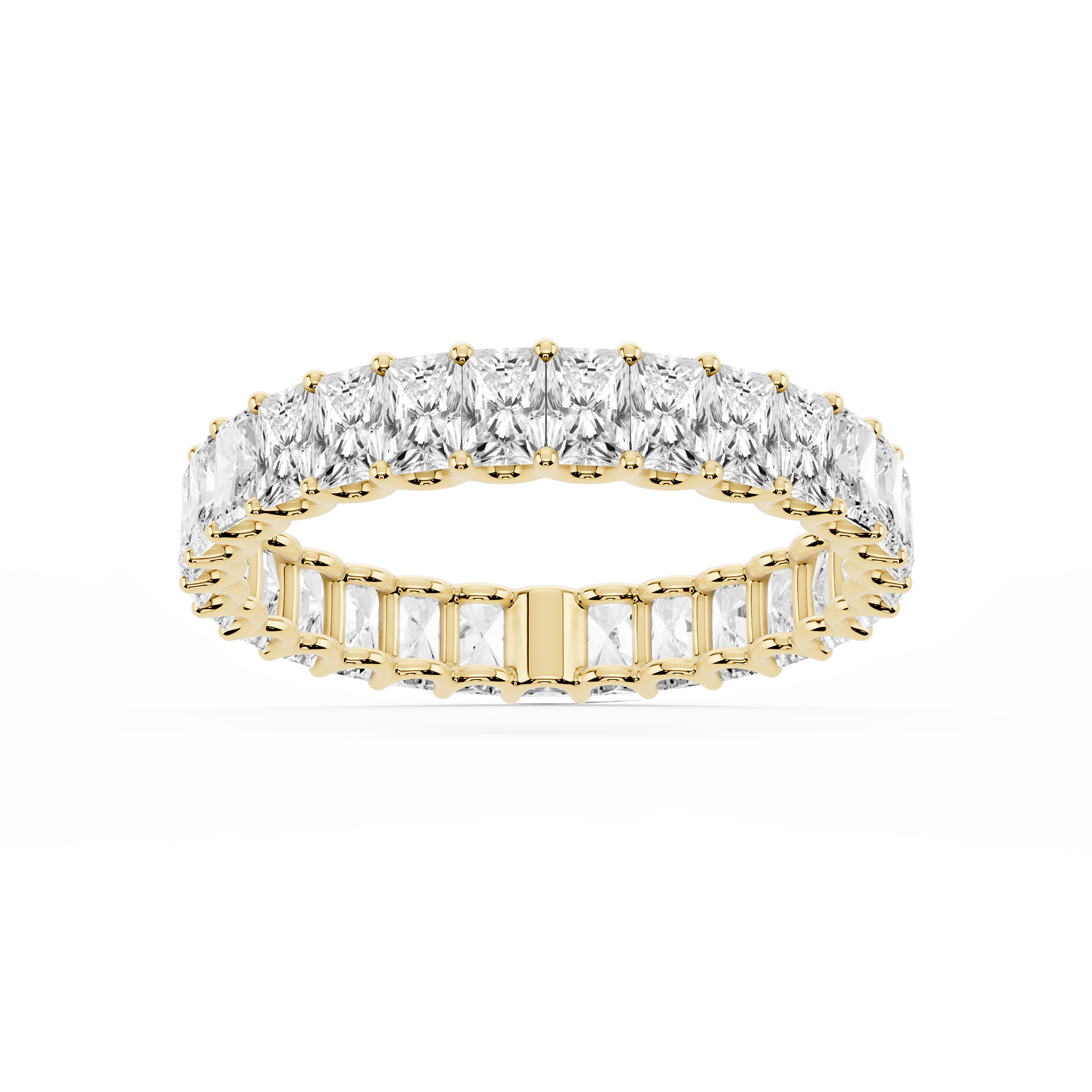 Lovea Romy Eternity Ring Radiantschliff – Gelbgold