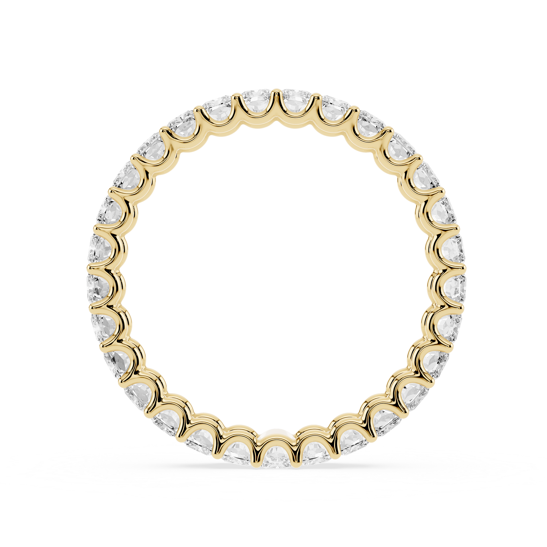 Lovea Romy Eternity Ring Radiantschliff – Gelbgold