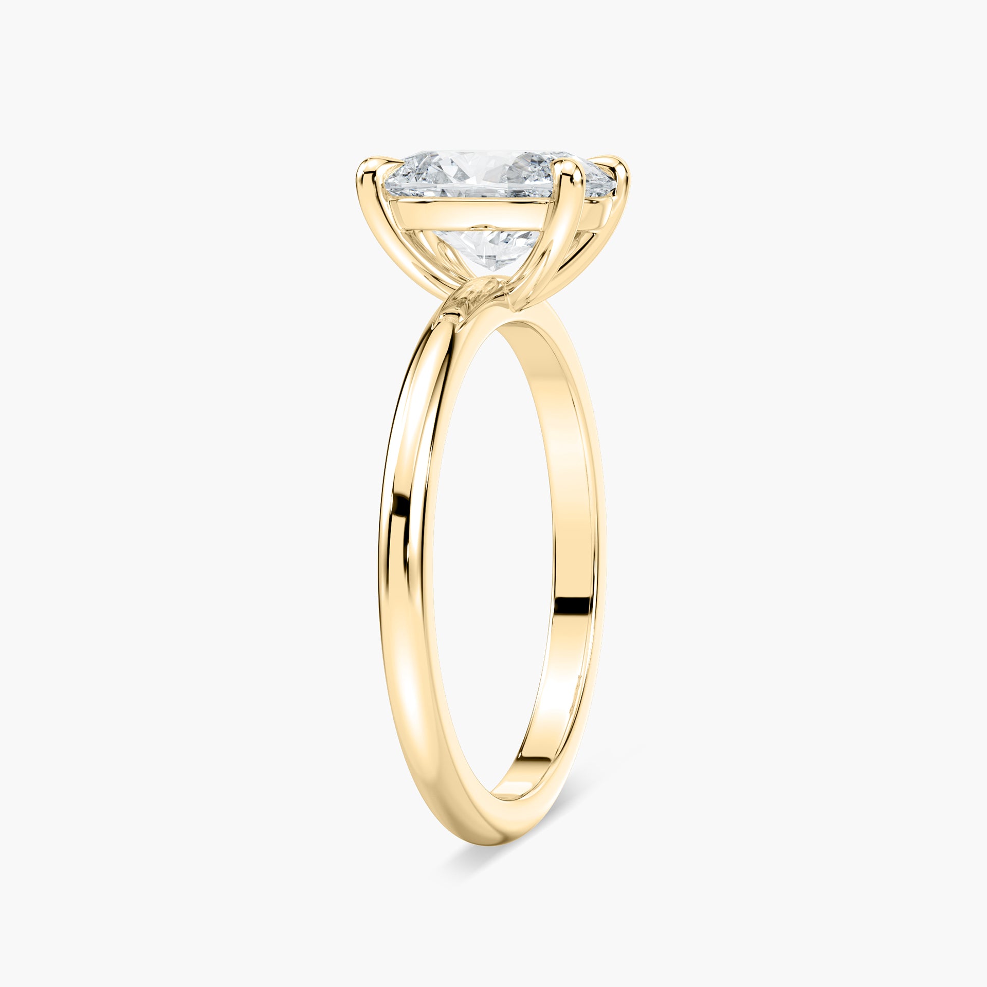 Clara Verlobungsring – Gelbgold