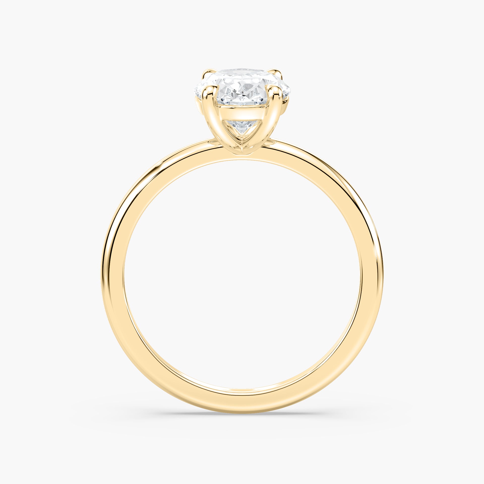 Clara Verlobungsring – Gelbgold