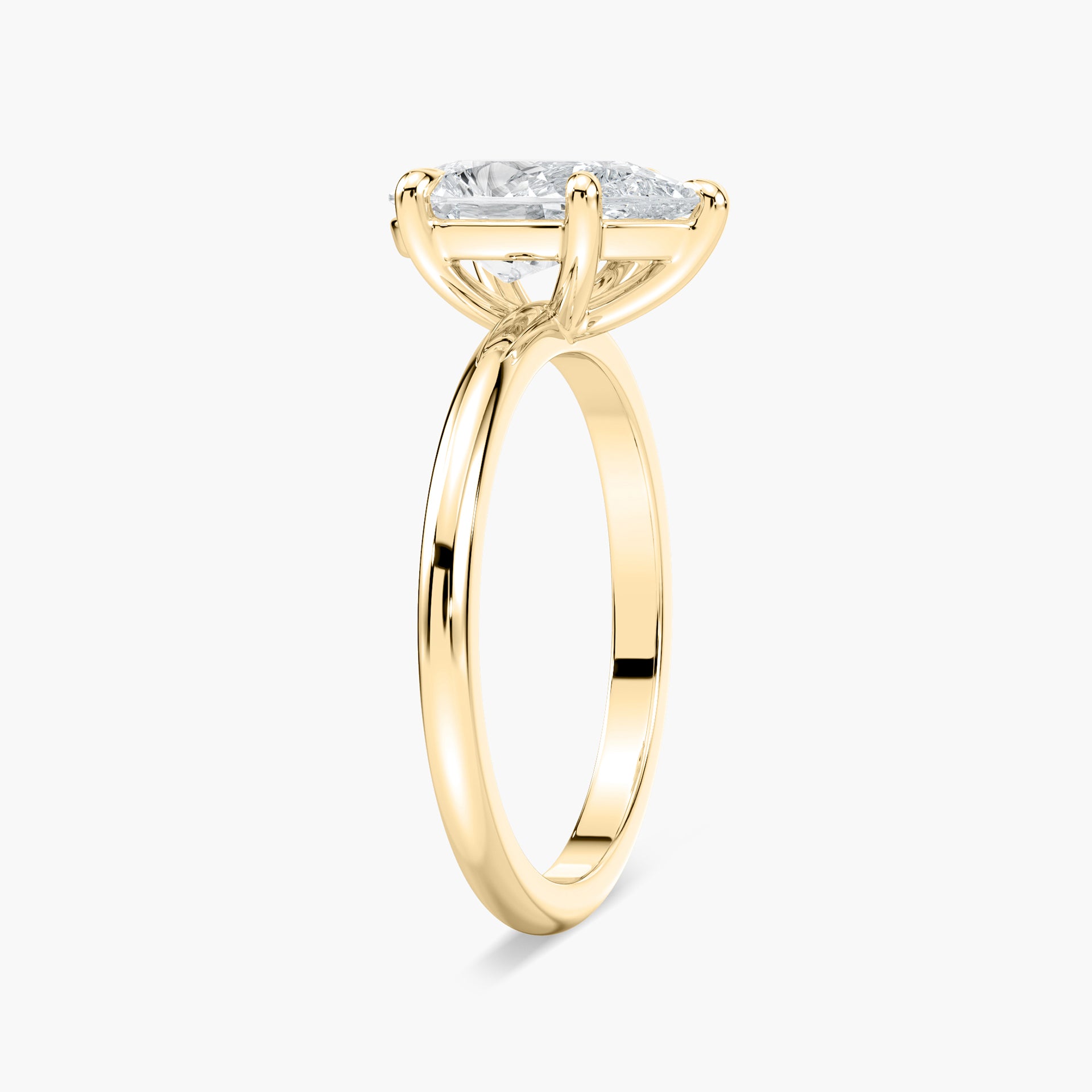 Clara Verlobungsring – Gelbgold