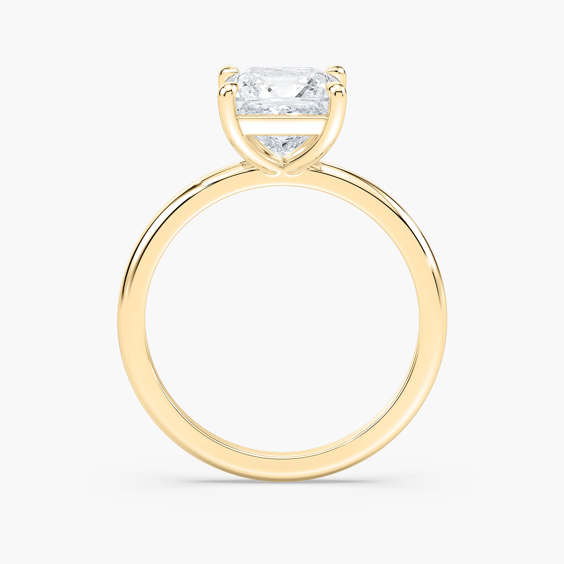 Clara Verlobungsring – Gelbgold