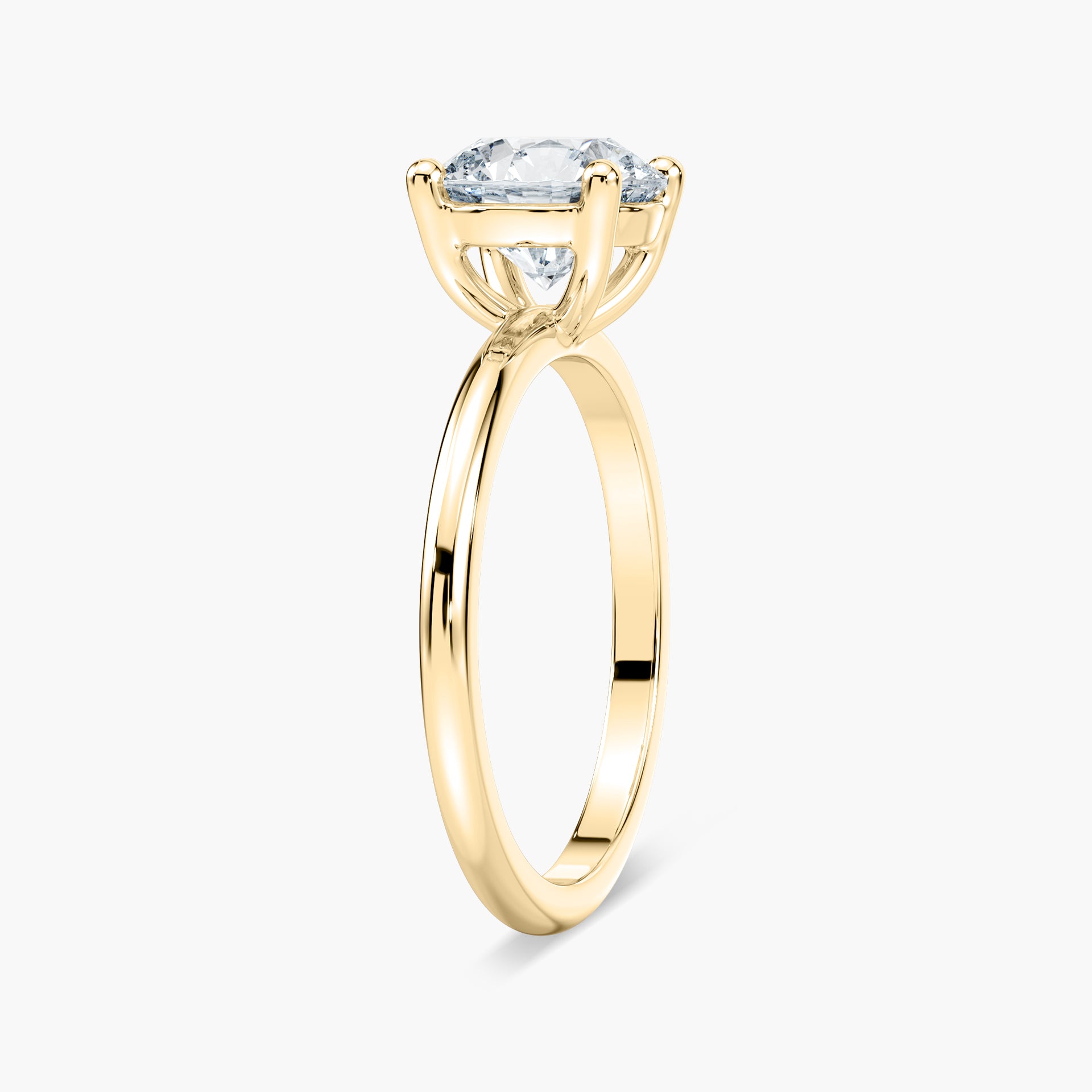 Clara Verlobungsring – Gelbgold