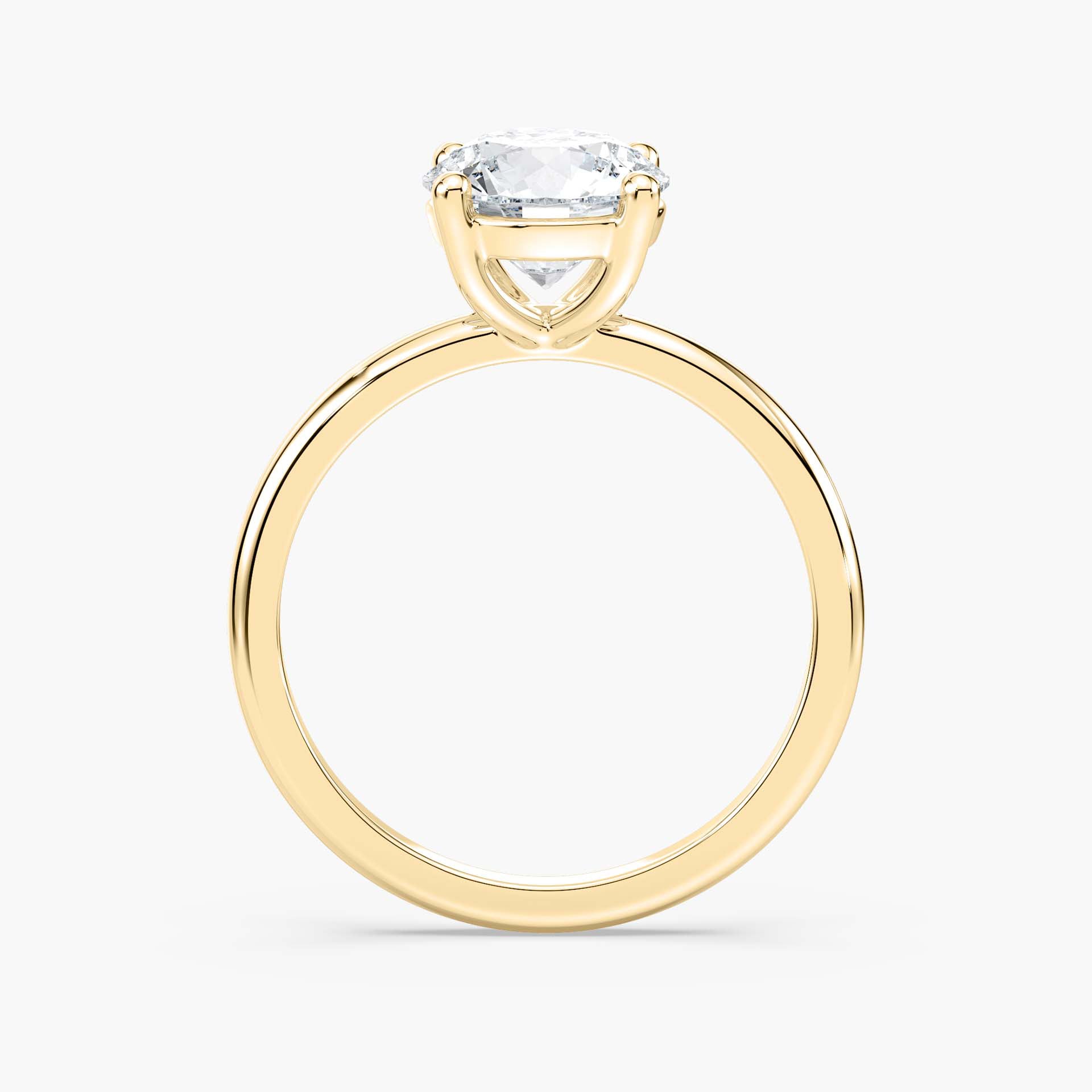 Clara Verlobungsring – Gelbgold