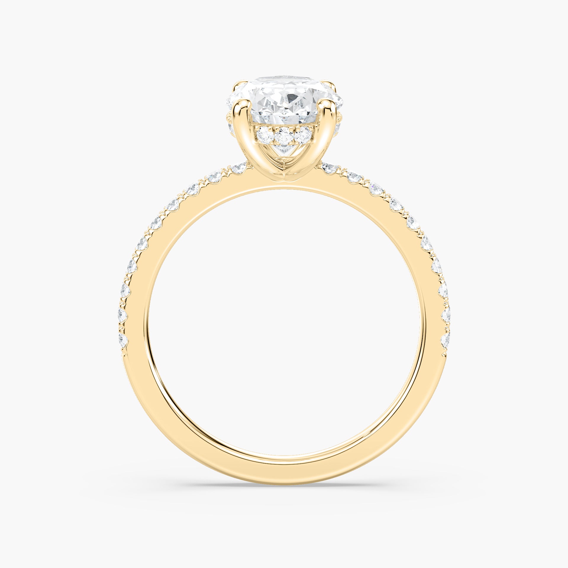 Luisa Verlobungsring – Gelbgold