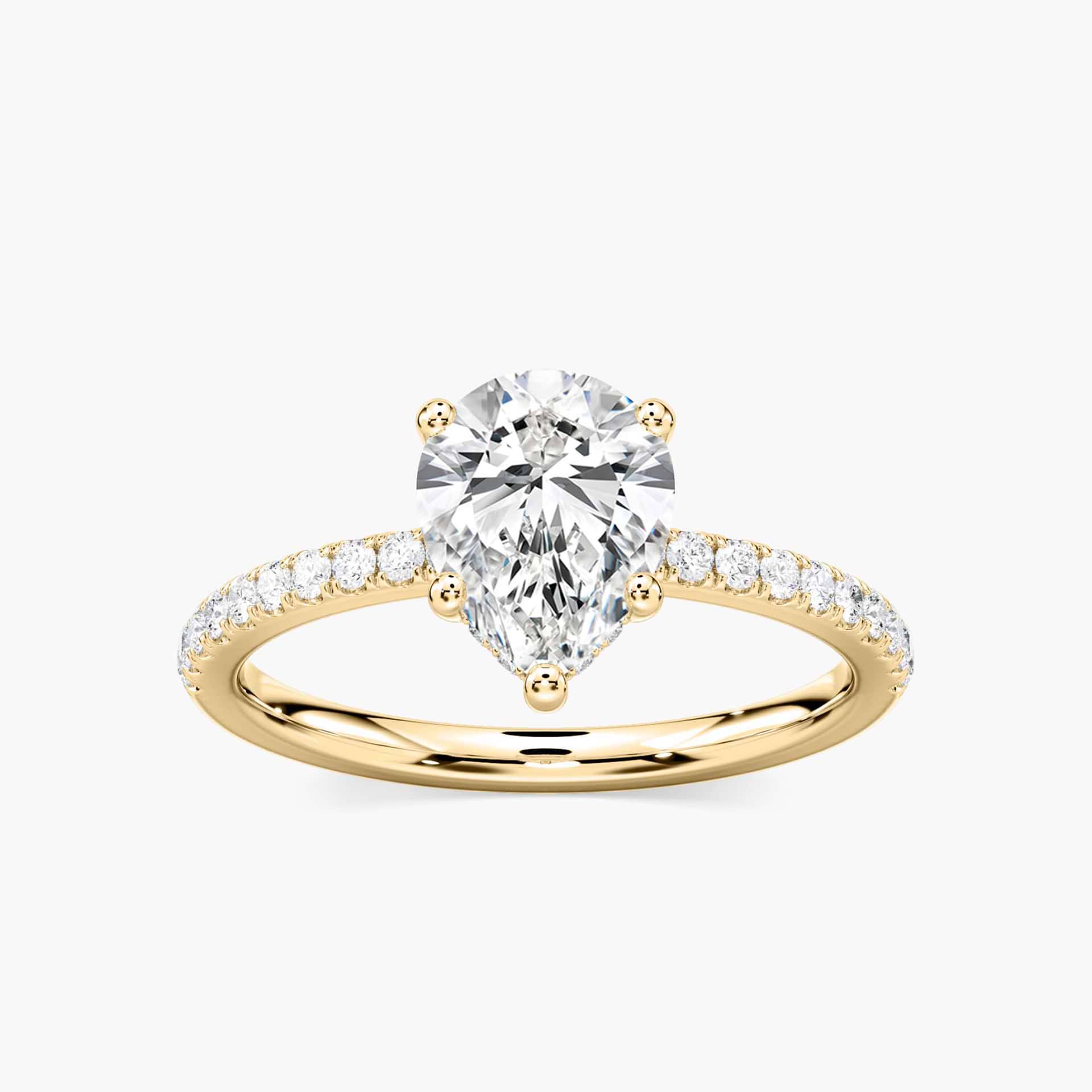 Luisa Verlobungsring – Gelbgold